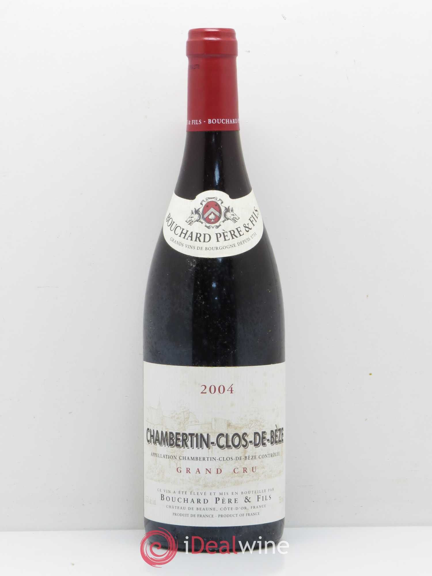 Chambertin Clos de Bèze Grand Cru Bouchard Père & Fils 2004 - Lot de 1 bouteille - 0