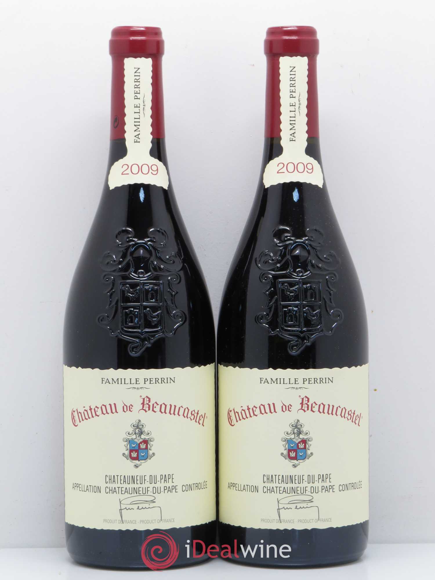 Châteauneuf-du-Pape Château de Beaucastel Famille Perrin 2009 - Lot de 2 bouteilles - 0