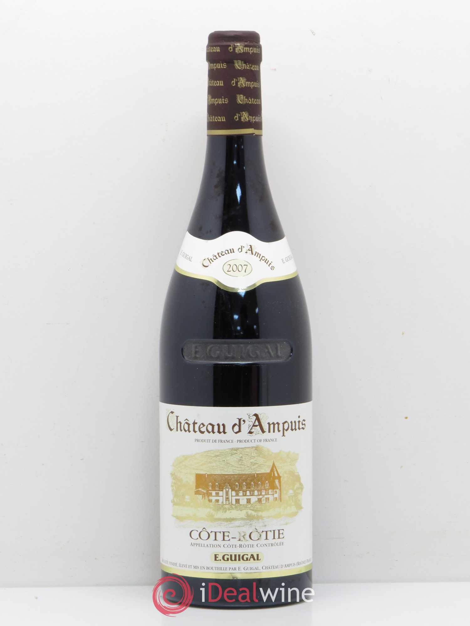 Côte-Rôtie Château d'Ampuis Guigal 2007 - Lot de 1 bouteille - 0