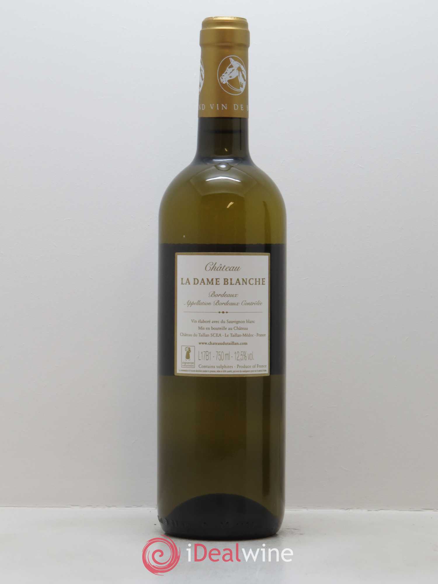 Château La Dame Blanche Château du Taillan 2017 - Lot de 1 bouteille - 1