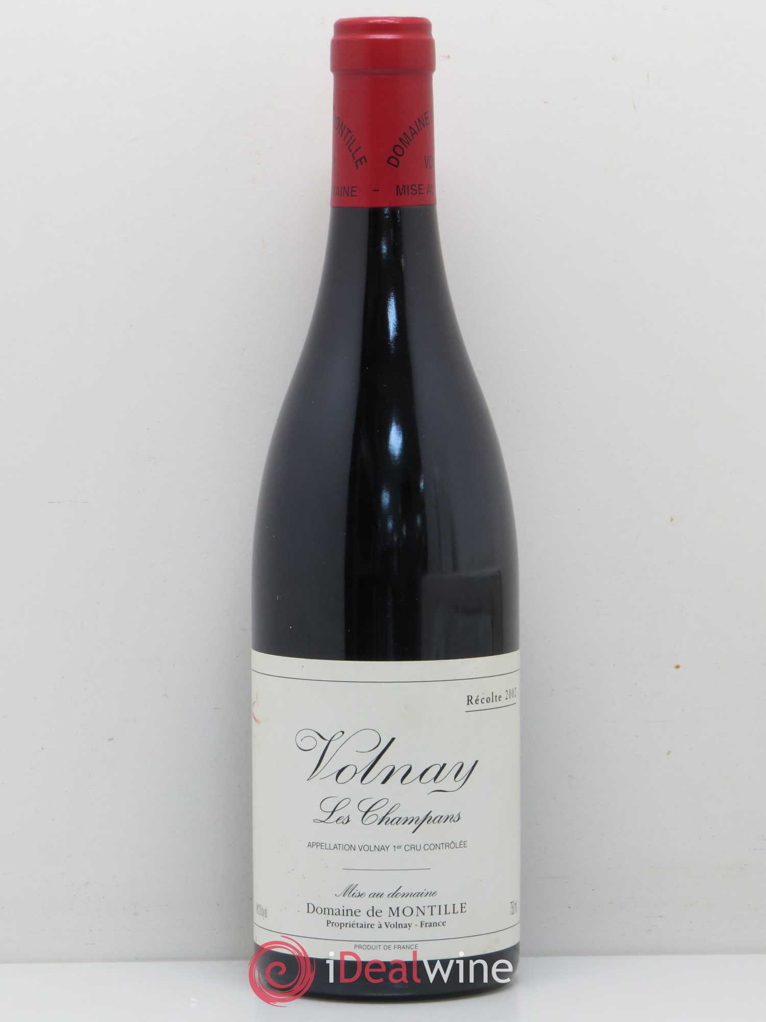 Volnay 1er Cru Les Champans De Montille (Domaine) 2002 - Lot de 1 bouteille - 0