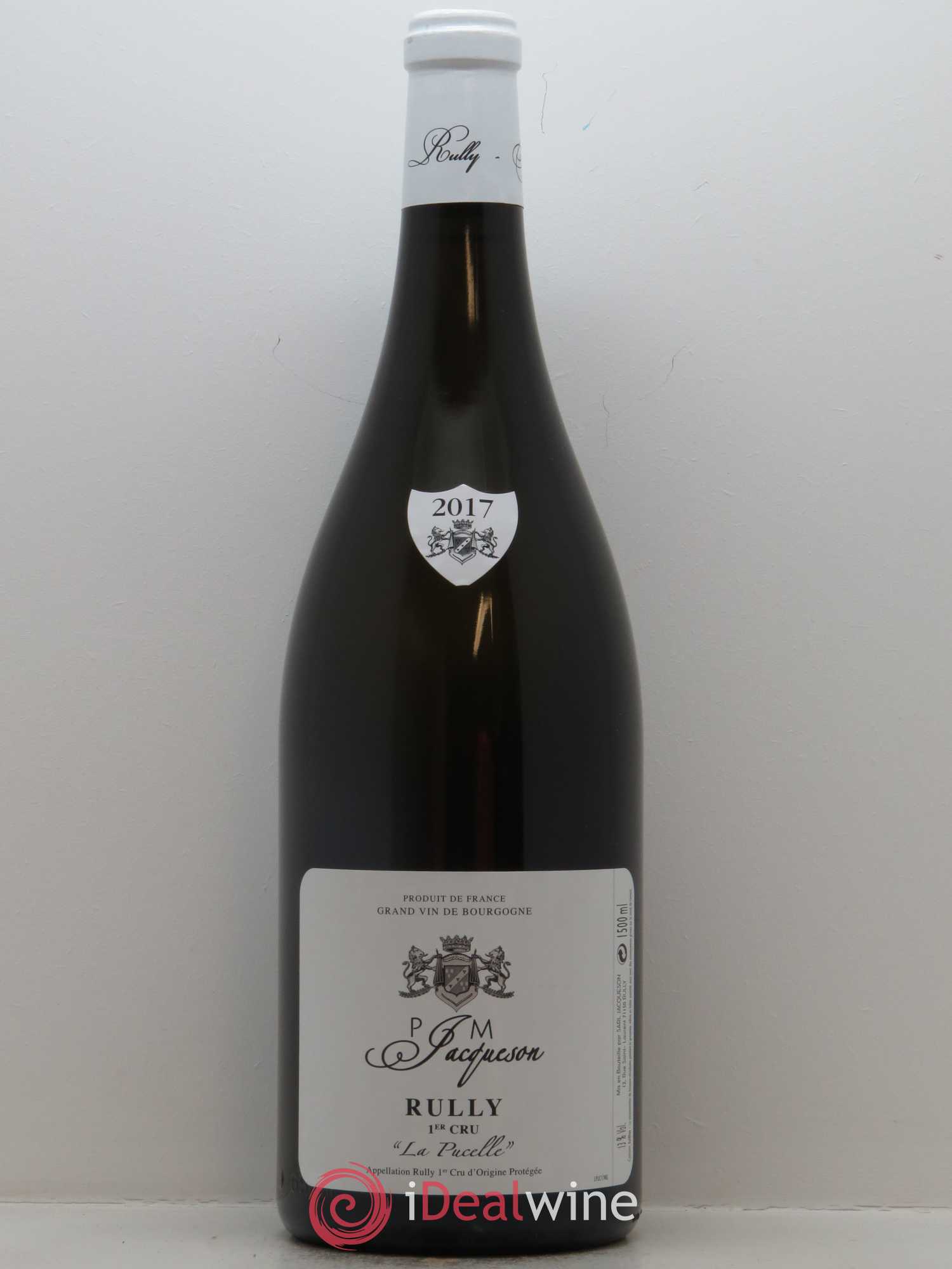 Rully 1er Cru La Pucelle Paul & Marie Jacqueson 2017 - Posten von 1 Magnum - 0