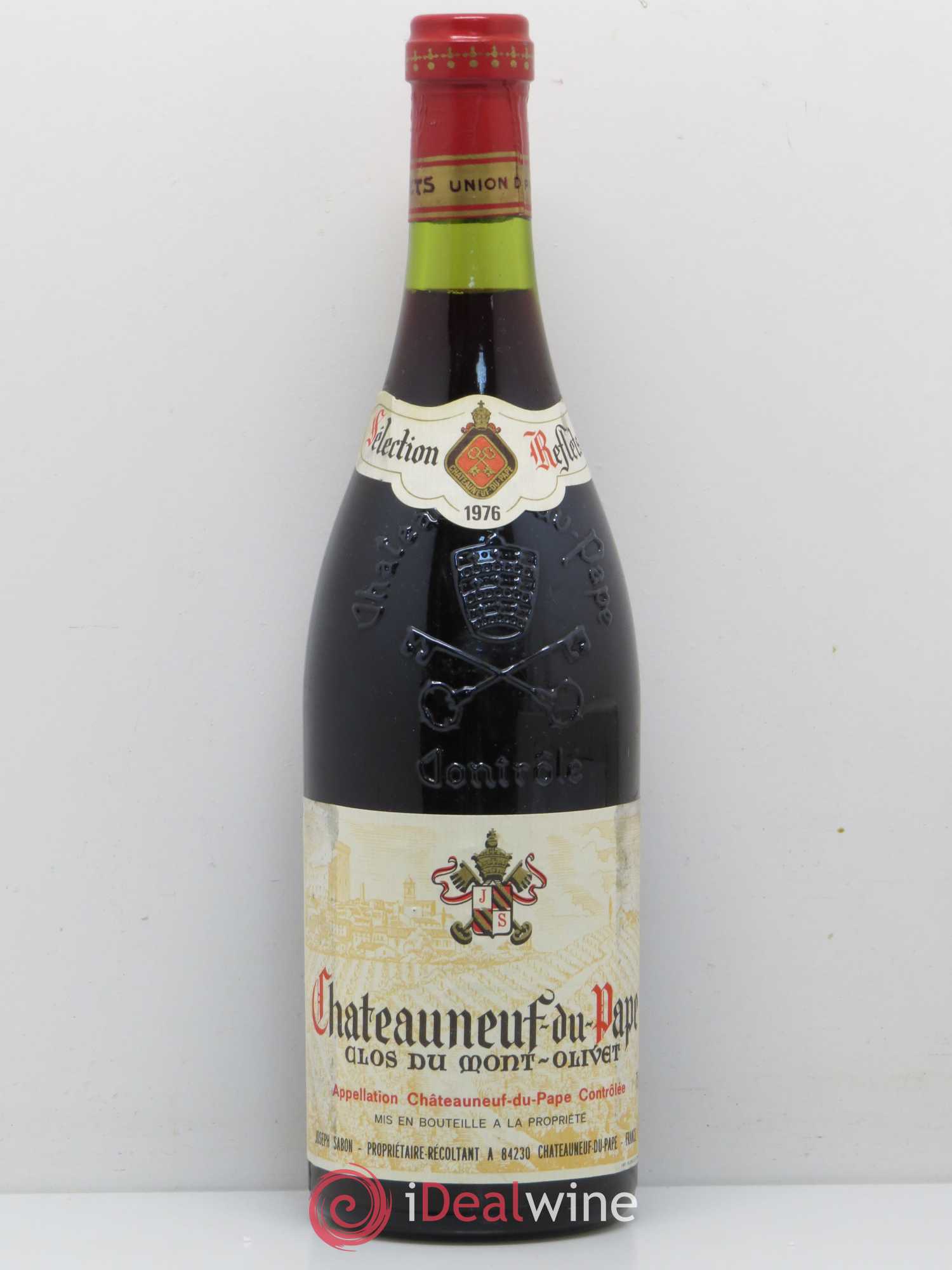 Châteauneuf-du-Pape Clos du Mont-Olivet 1976 - Lot de 1 bouteille - 0