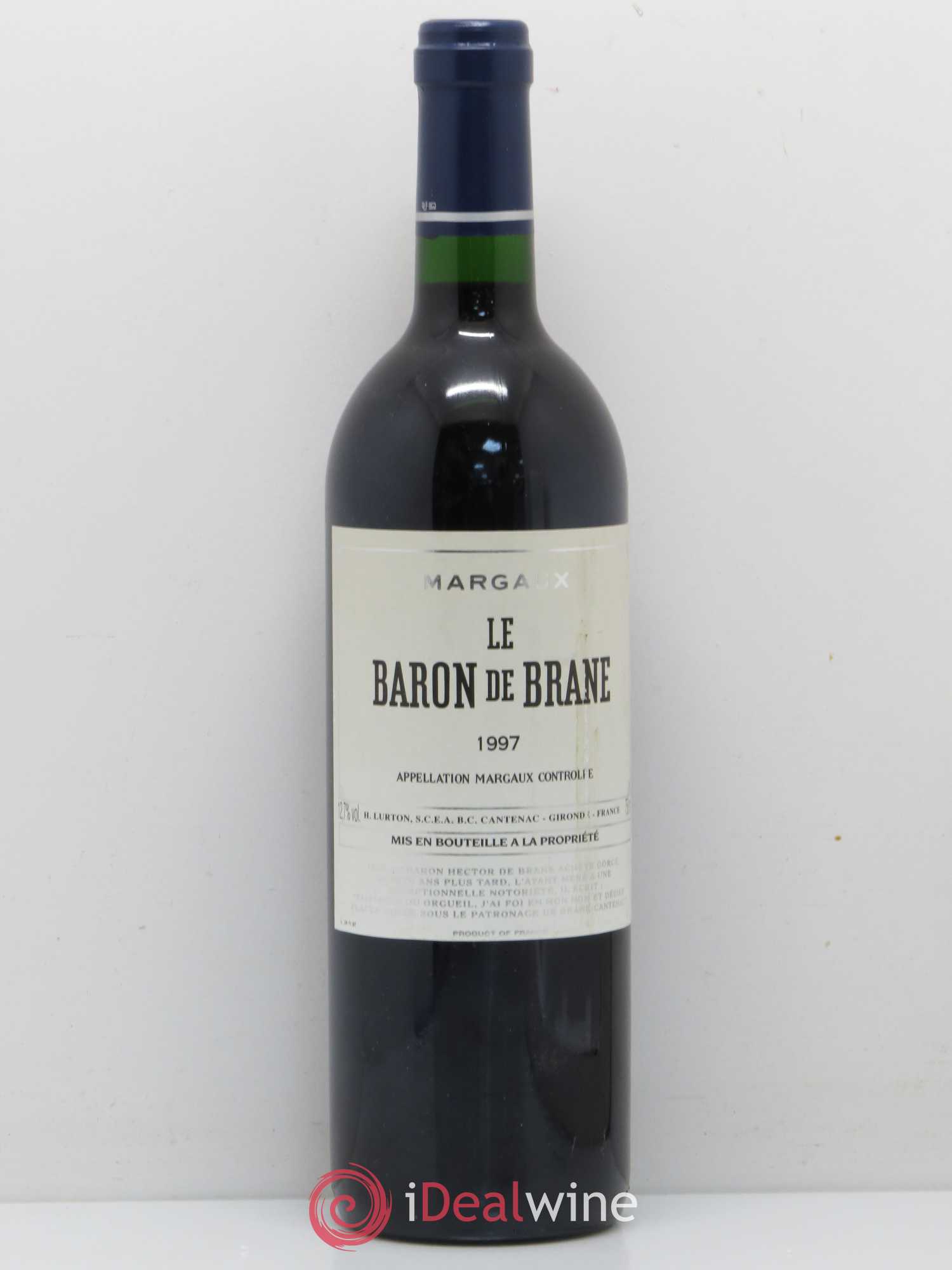 Baron de Brane Second Vin 1997 - Lot de 1 bouteille - 0
