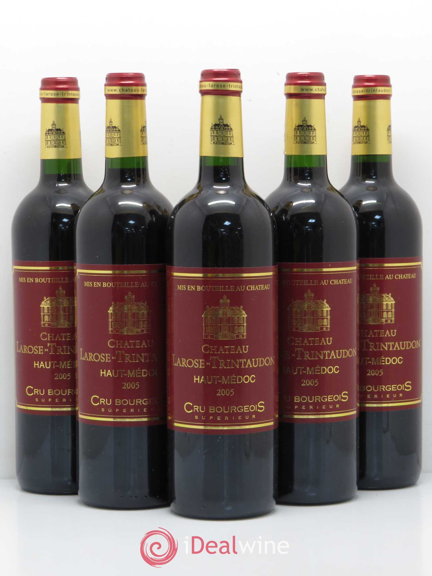 Château Larose Trintaudon Cru Bourgeois (sans prix de réserve) 2005 - Lot de 5 bouteilles - 0