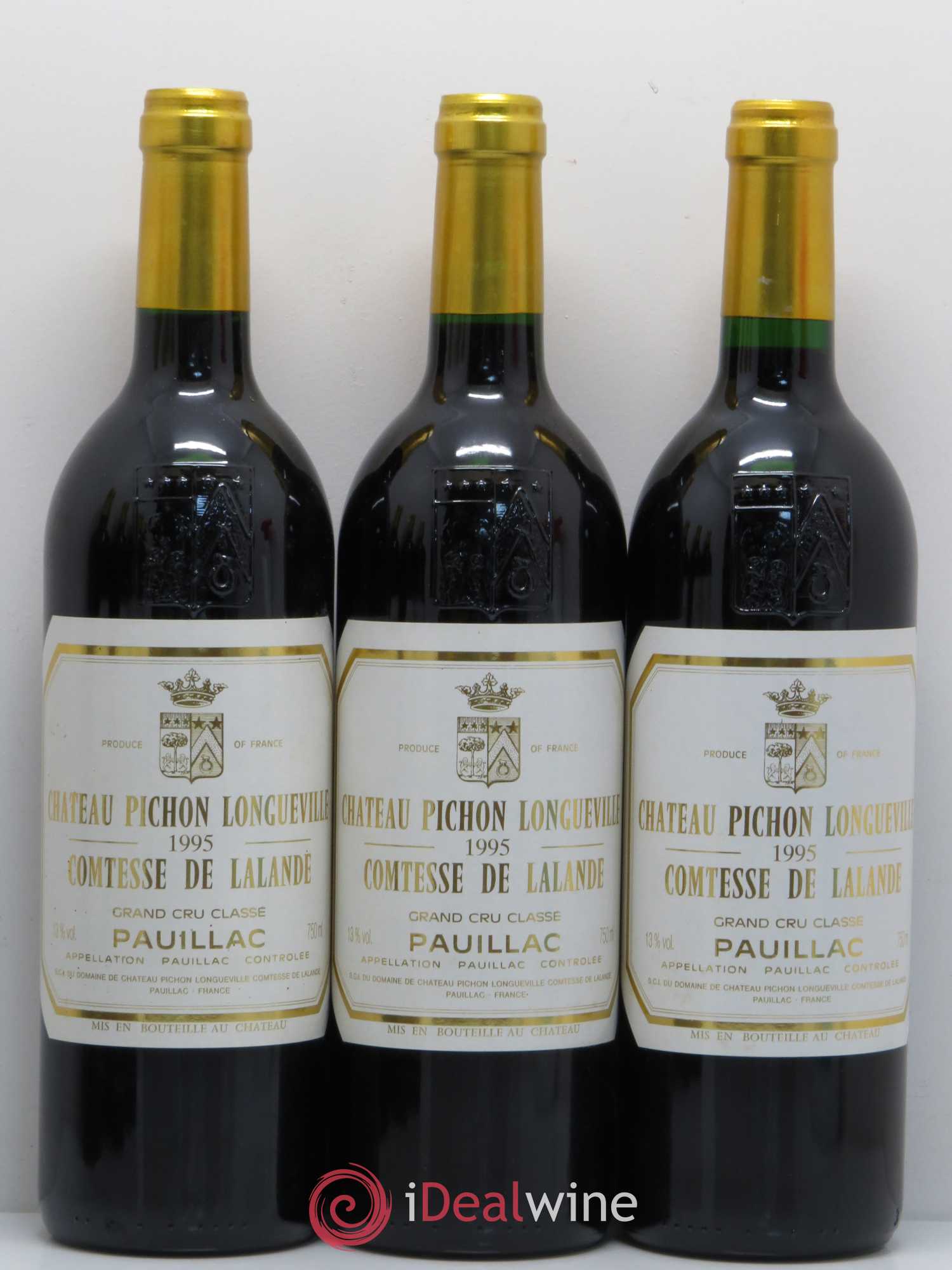 Château Pichon Longueville Comtesse de Lalande 2ème Grand Cru Classé 1995 - Lot de 6 bouteilles - 1