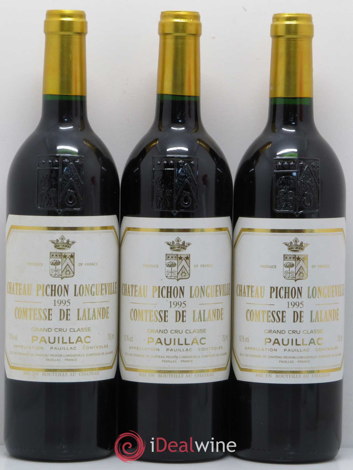 Château Pichon Longueville Comtesse de Lalande 2ème Grand Cru Classé 1995 - Lot de 6 bouteilles - 2