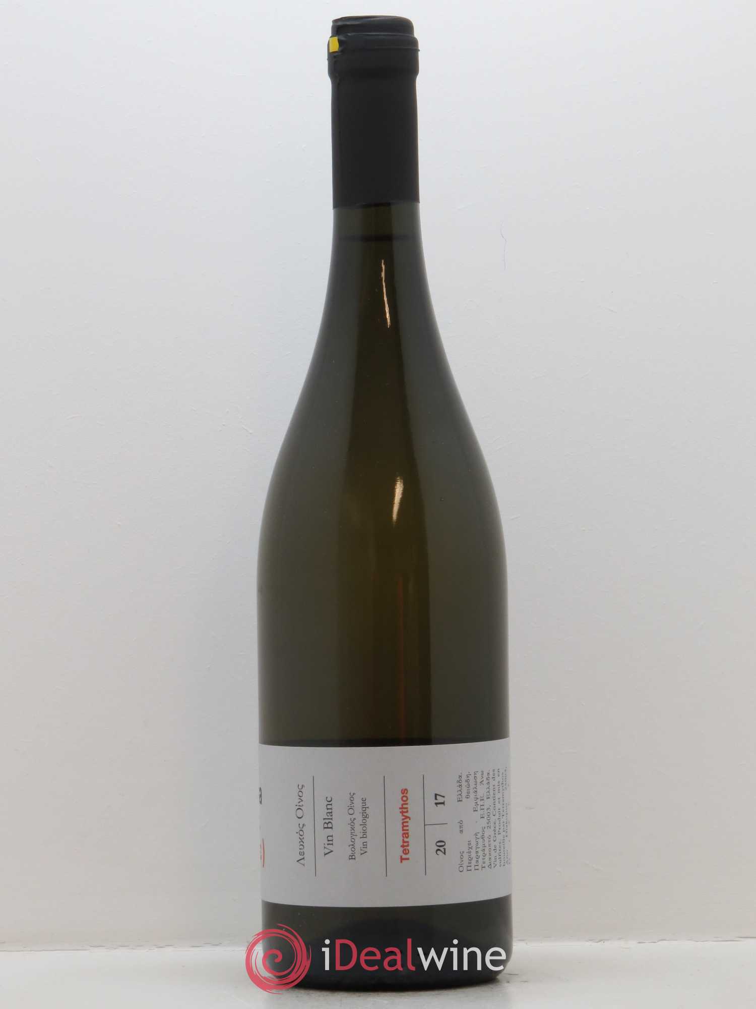 IGP Peloponèse Tetramythos Retsina Amphore Nature 2017 - Posten von 1 Flasche - 1