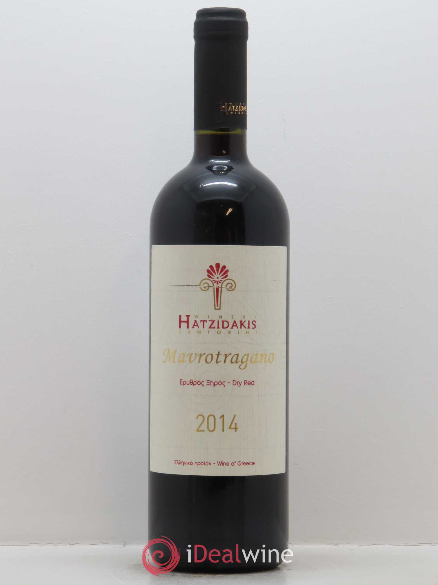 IGP Cyclades Hatzidakis Mavrotragano 2014 - Lot de 1 bouteille - 0