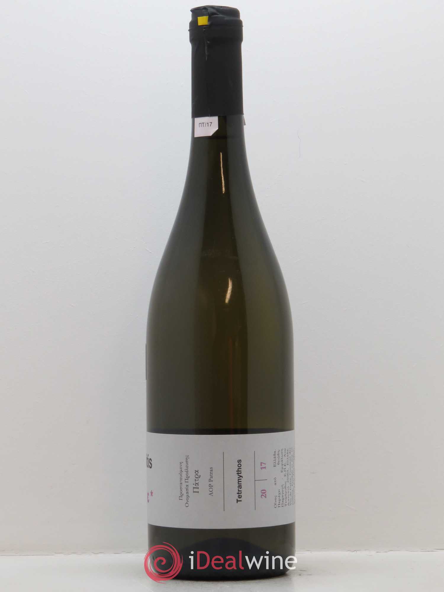 Patras Tetramythos Roditis Nature 2017 - Lot de 1 bouteille - 1