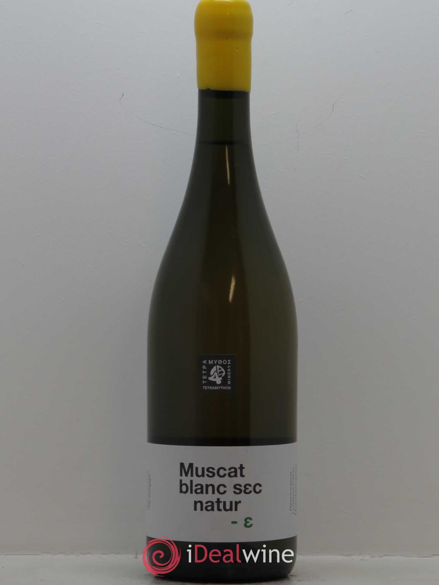 IGP Peloponèse Tetramythos Muscat Sec Nature 2017 - Lot de 1 bouteille - 0