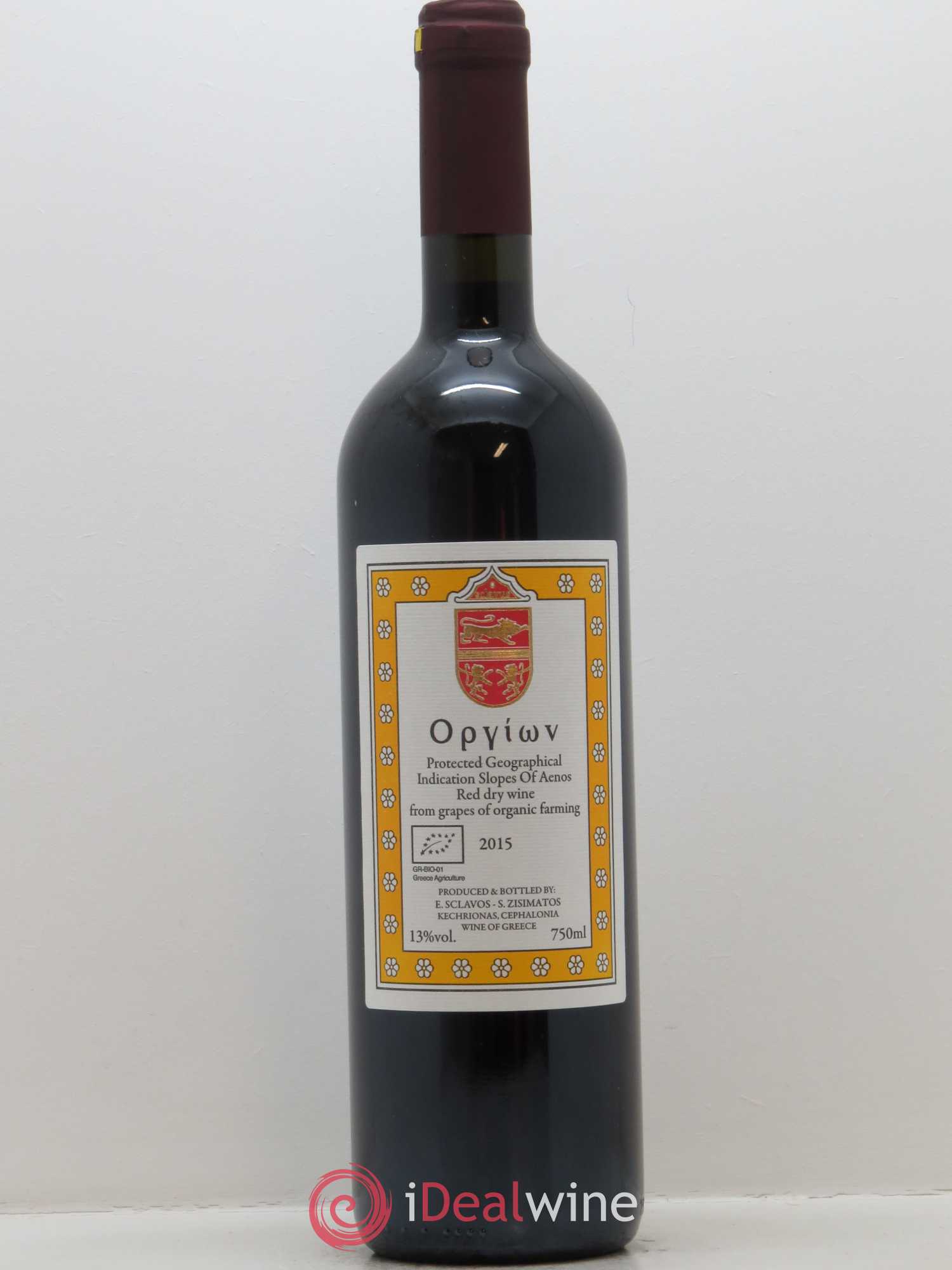 IGP Coteaux d'Ainos Sclavus Orgion 2015 - Lot de 1 bouteille - 0