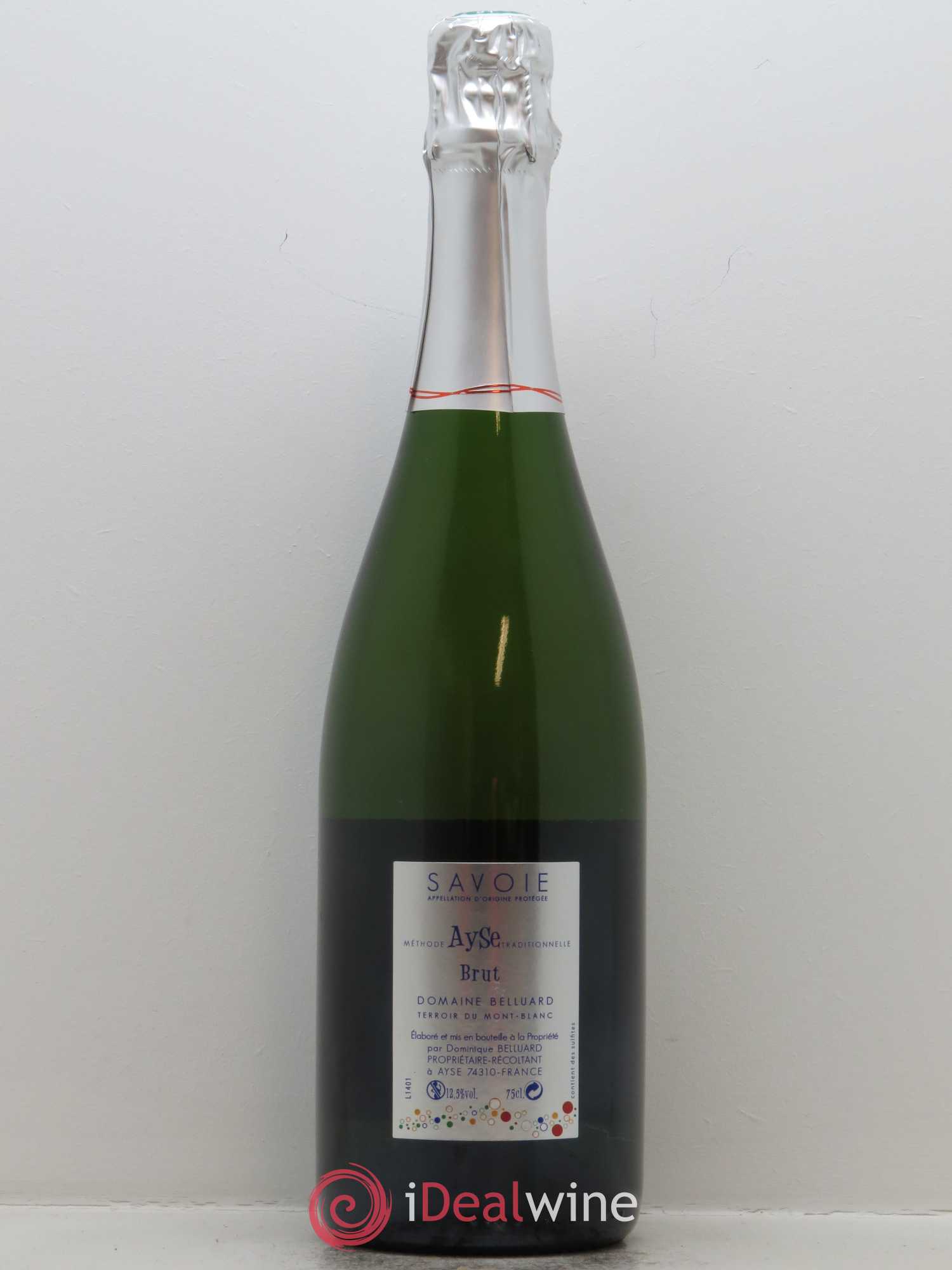 Vin de Savoie Ayse - Les Perles du Mont Blanc Domaine Belluard - Lot de 1 bouteille - 1