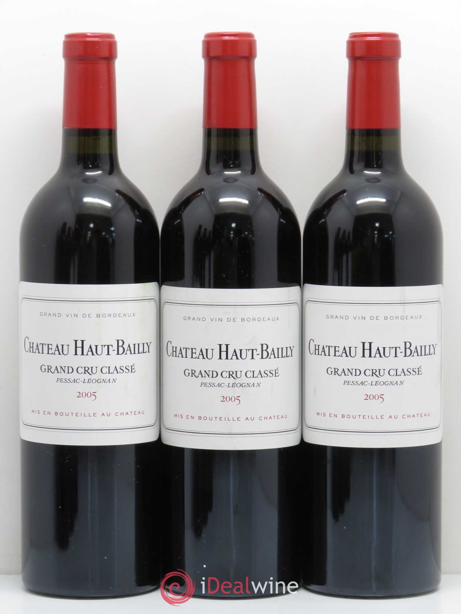 Château Haut-Bailly Cru Classé de Graves 2005 - Lot de 6 bouteilles - 1