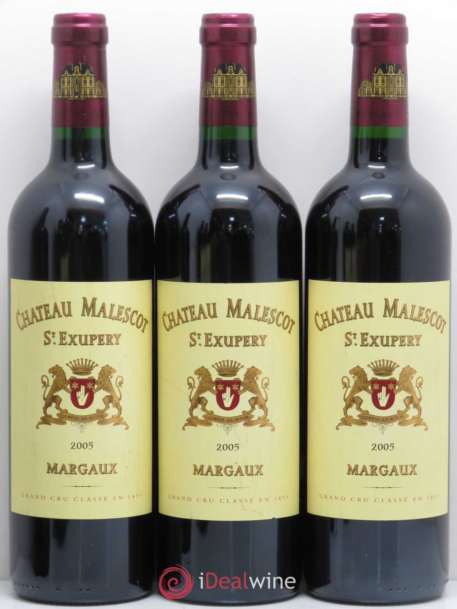 Château Malescot Saint-Exupéry 3ème Grand Cru Classé 2005 - Lot de 6 bouteilles - 1