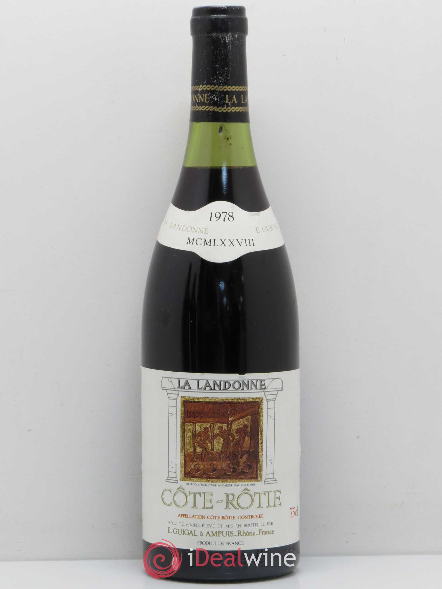 Côte-Rôtie La Landonne Guigal 1978 - Lot de 1 bouteille - 0