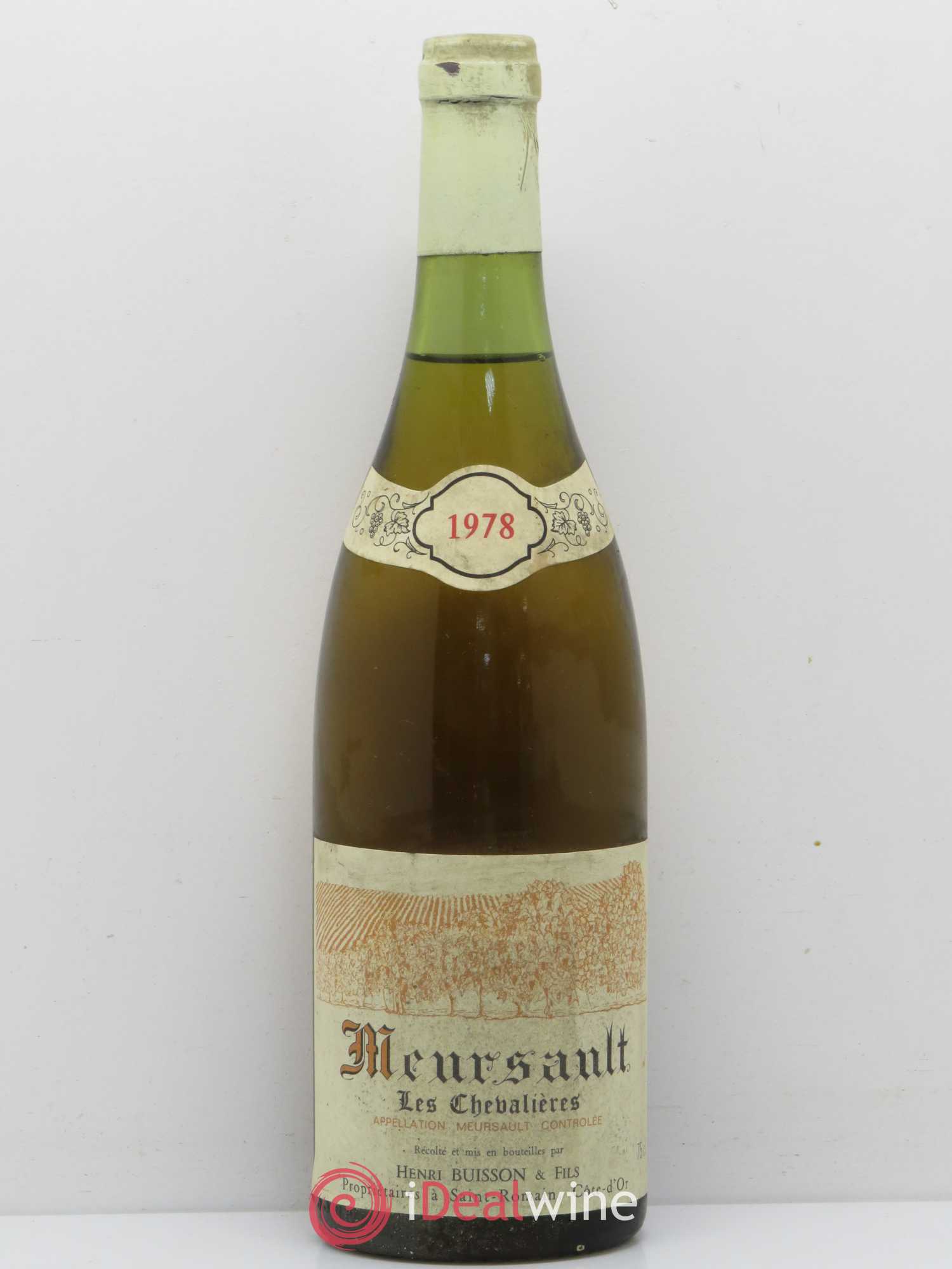 Meursault Les Chevalières - Henri Buisson et Fils 1978 - Posten von 1 Flasche - 0