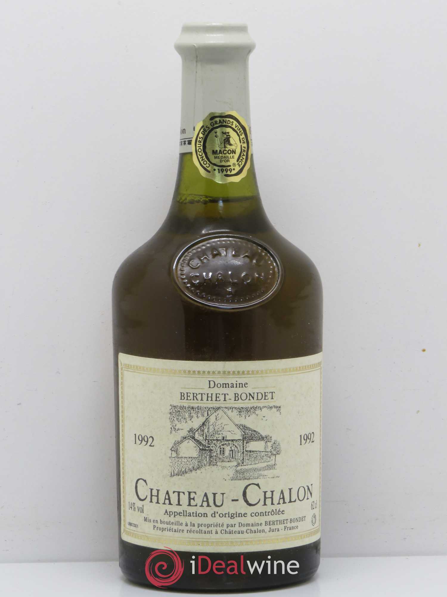 Château-Chalon Berthet-Bondet 1992 - Lot de 1 bouteille - 0
