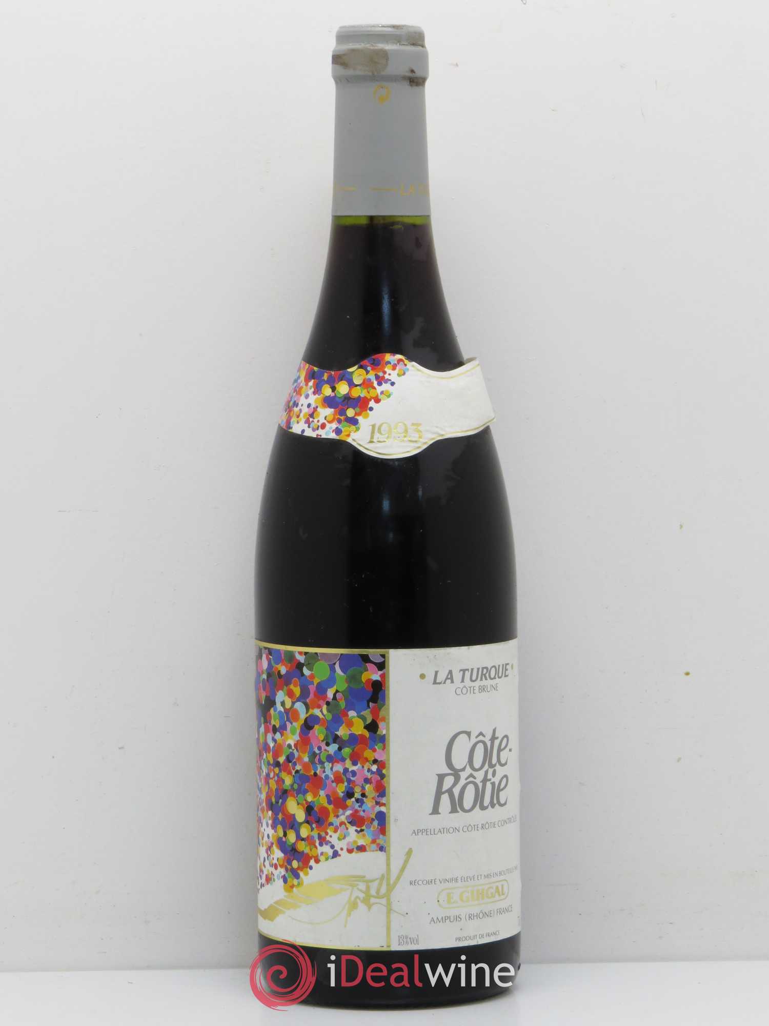 Côte-Rôtie La Turque Guigal 1993 - Lot de 1 bouteille - 0
