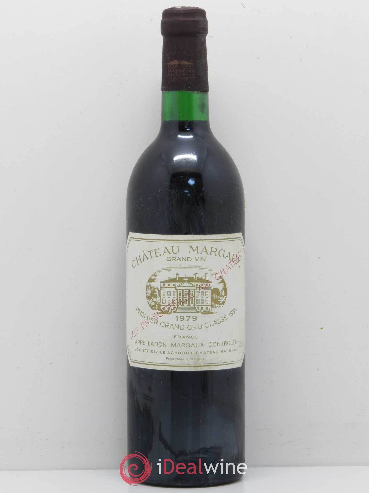 Château Margaux 1er Grand Cru Classé 1979 - Lot de 1 bouteille - 0