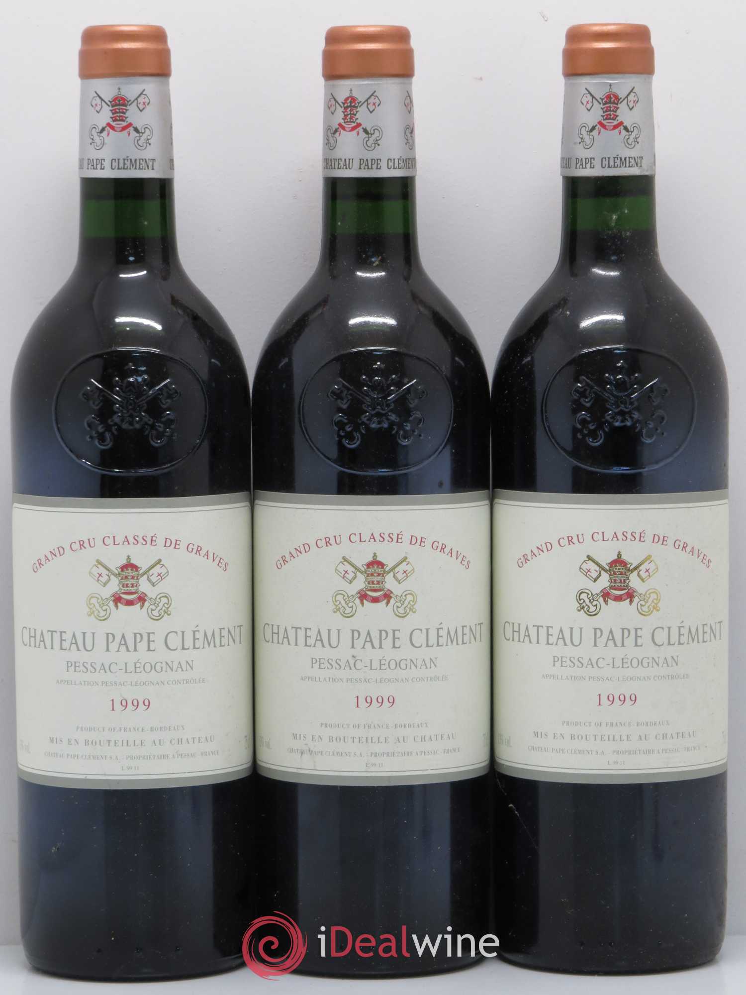 Château Pape Clément Cru Classé de Graves 1999 - Lot de 6 bouteilles - 2