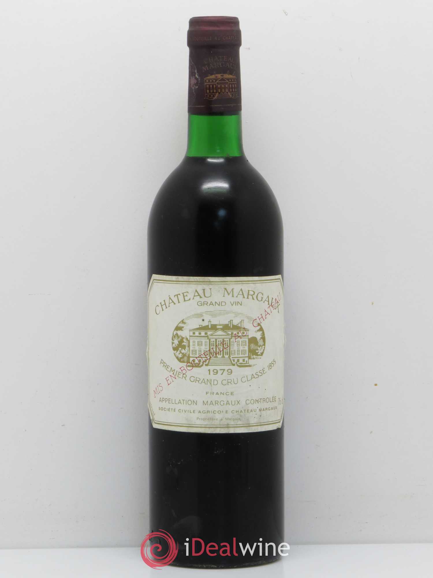 Château Margaux 1er Grand Cru Classé 1979 - Lot de 1 bouteille - 0