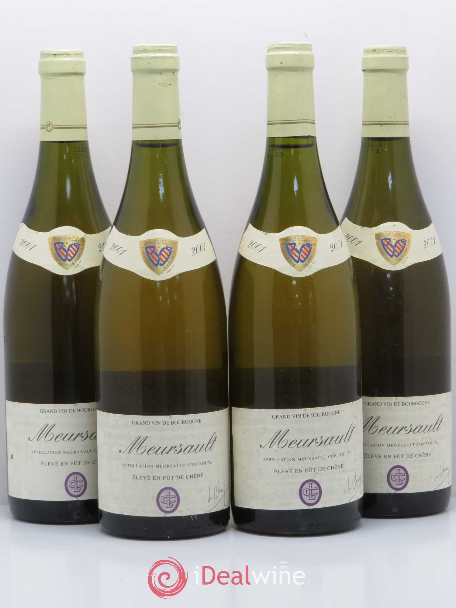 Meursault Villages Domaine Chavy 2001 - Posten von 4 Flaschen - 0