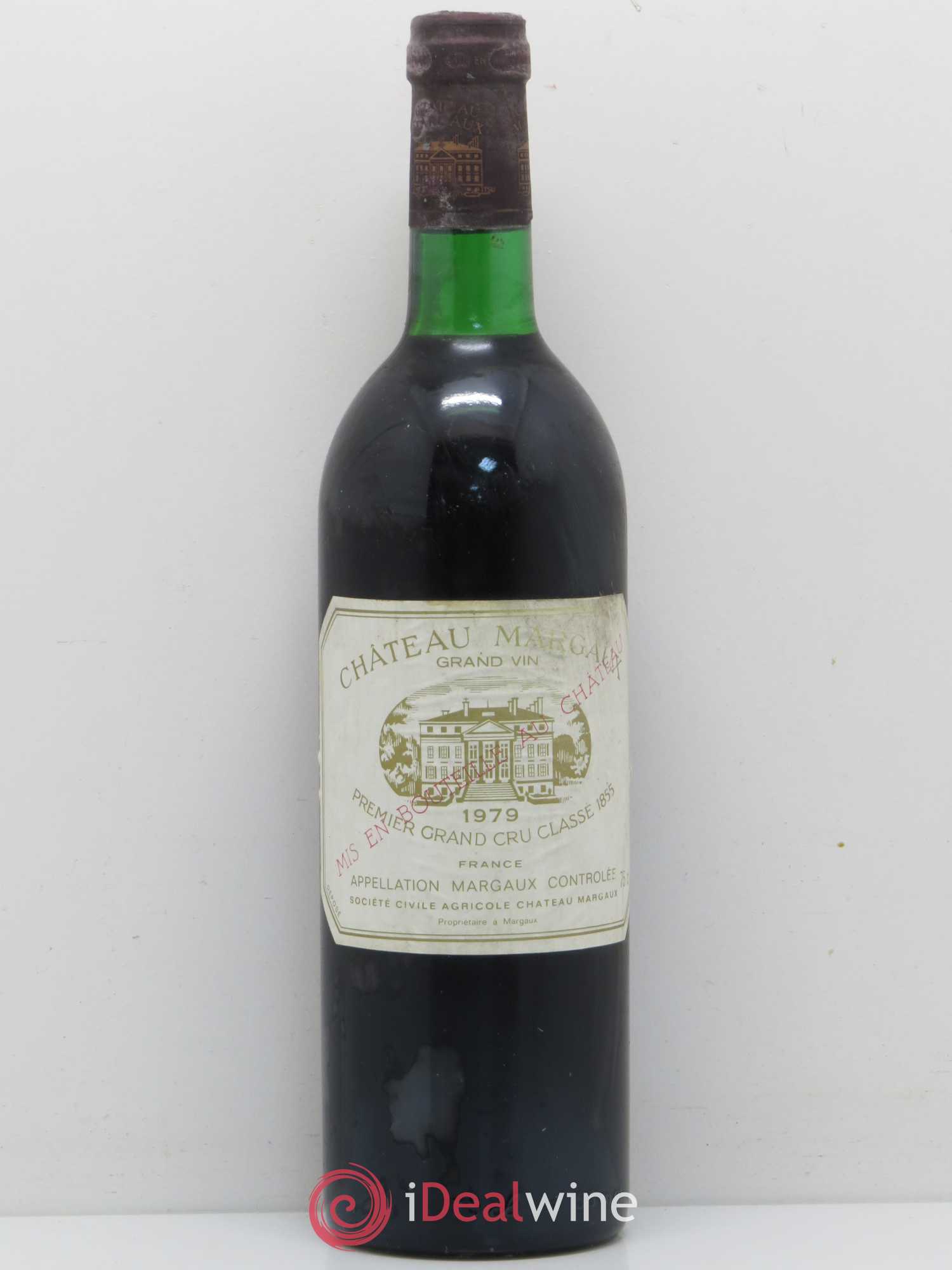 Château Margaux 1er Grand Cru Classé 1979 - Lot de 1 bouteille - 0