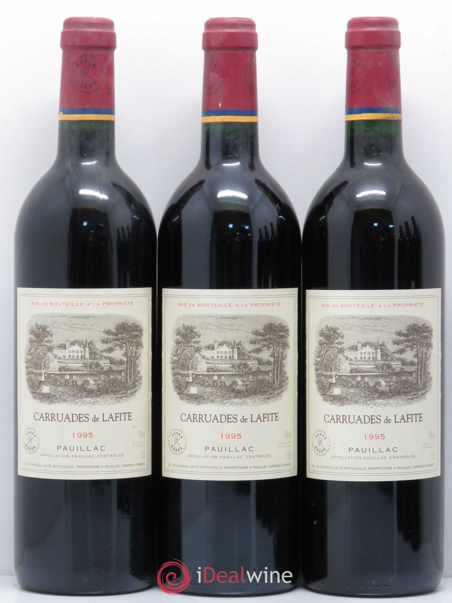 Carruades de Lafite Rothschild Second Vin 1995 - Lot de 6 bouteilles - 2