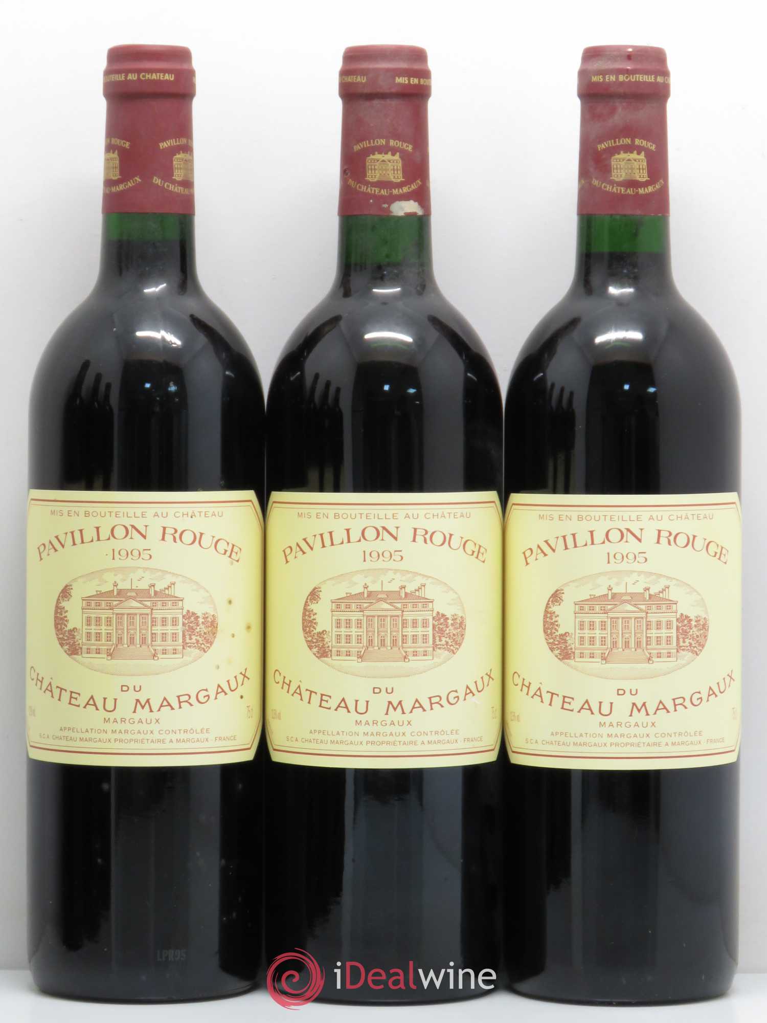 Pavillon Rouge du Château Margaux Second Vin 1995 - Lot de 6 bouteilles - 1
