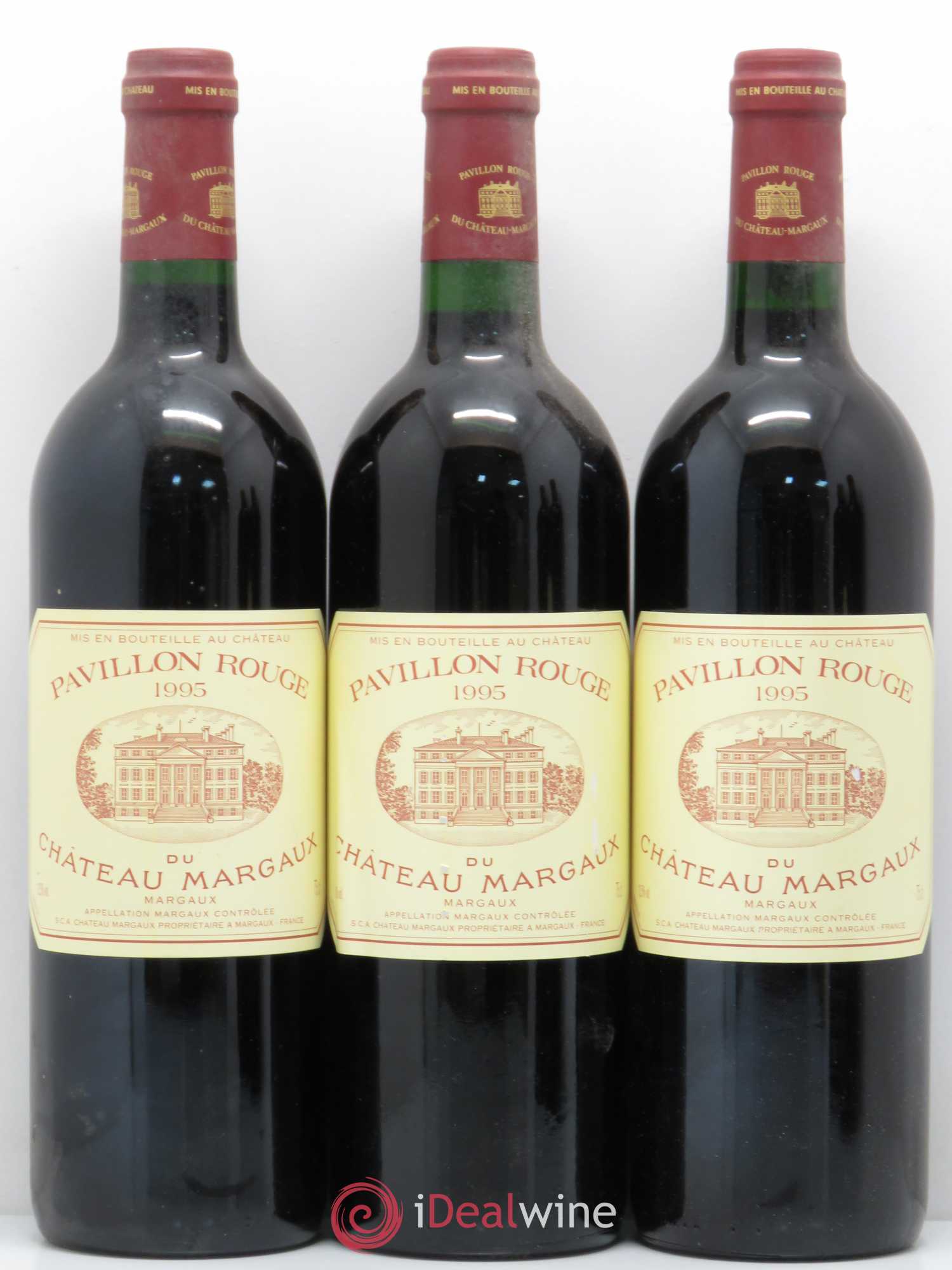 Pavillon Rouge du Château Margaux Second Vin 1995 - Lot de 5 bouteilles - 1