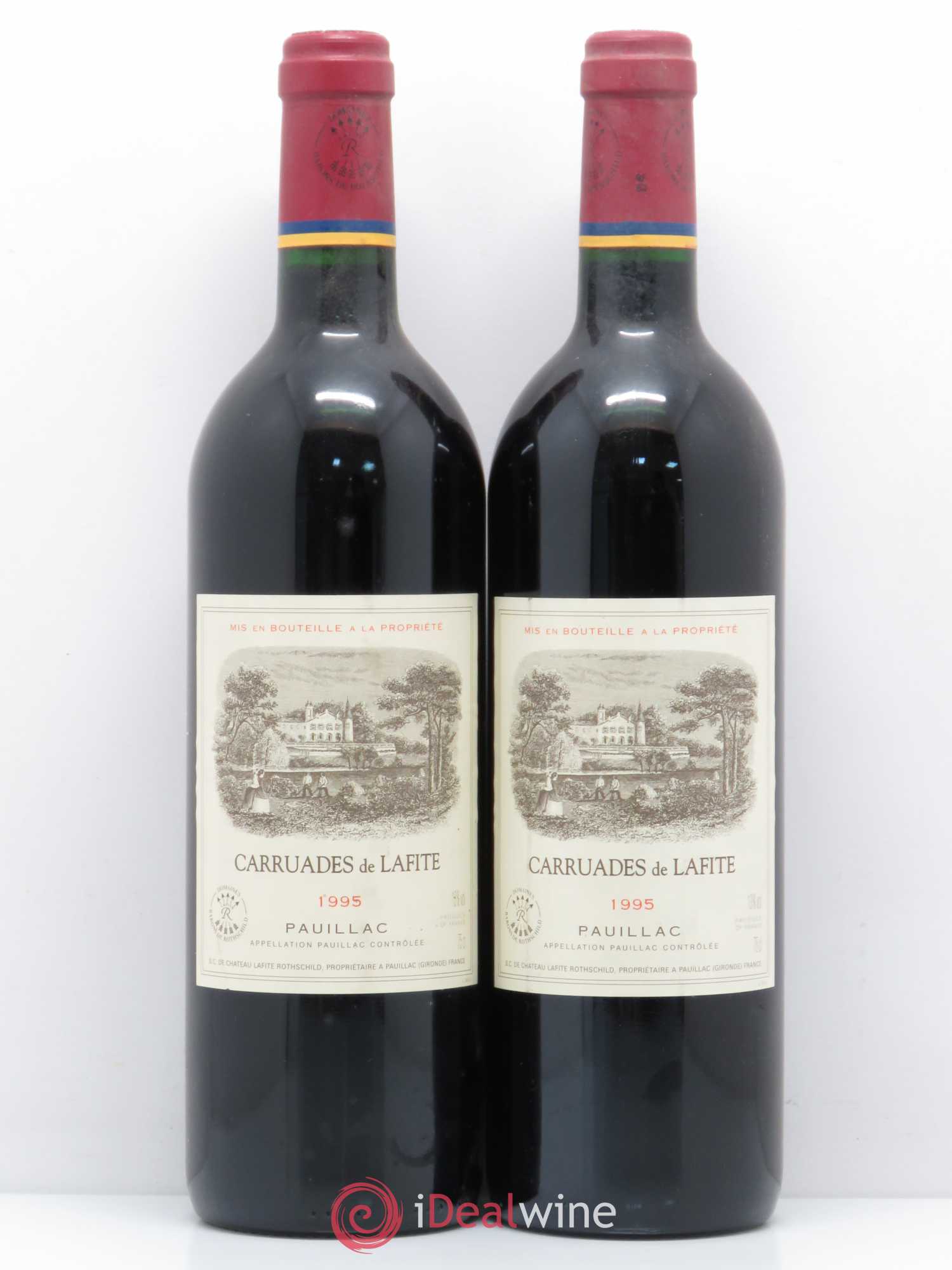 Carruades de Lafite Rothschild Second Vin 1995 - Lot de 5 bouteilles - 2