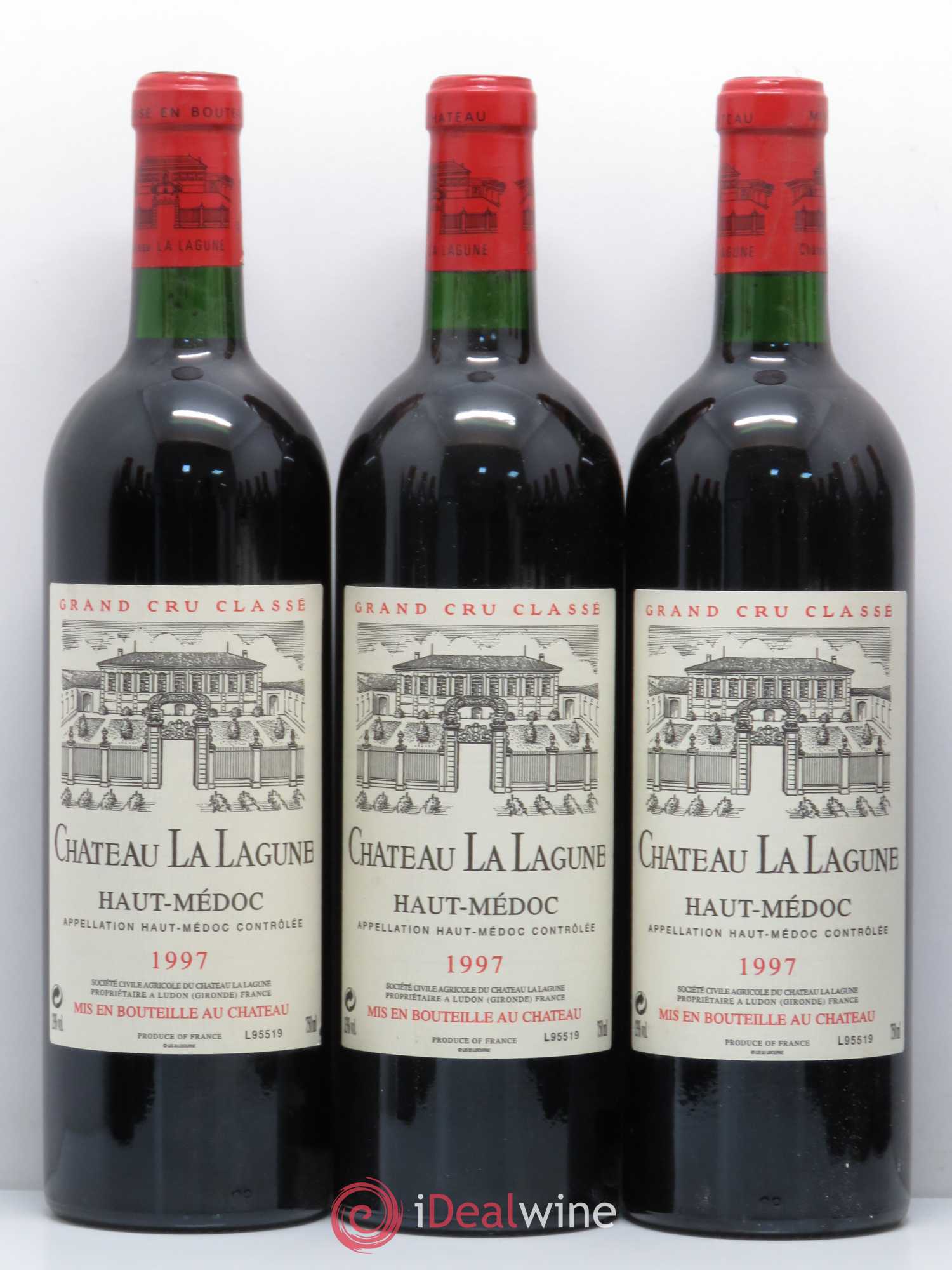 Château la Lagune 3ème Grand Cru Classé 1997 - Lot de 12 bouteilles - 1