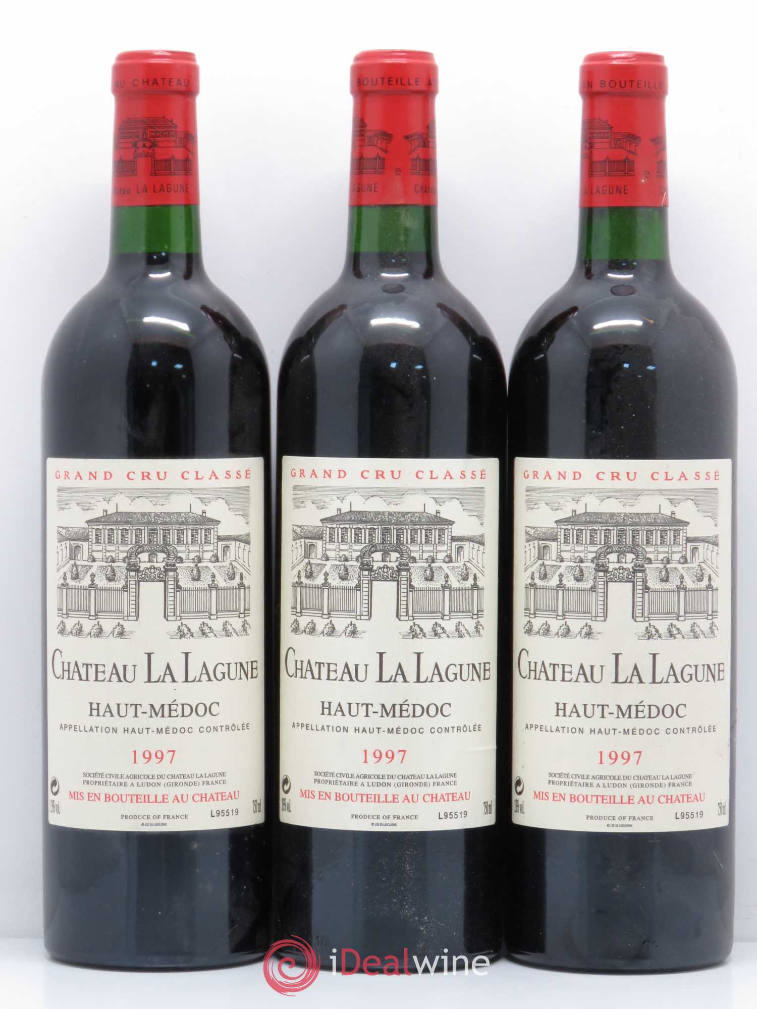 Château la Lagune 3ème Grand Cru Classé 1997 - Lot de 12 bouteilles - 4
