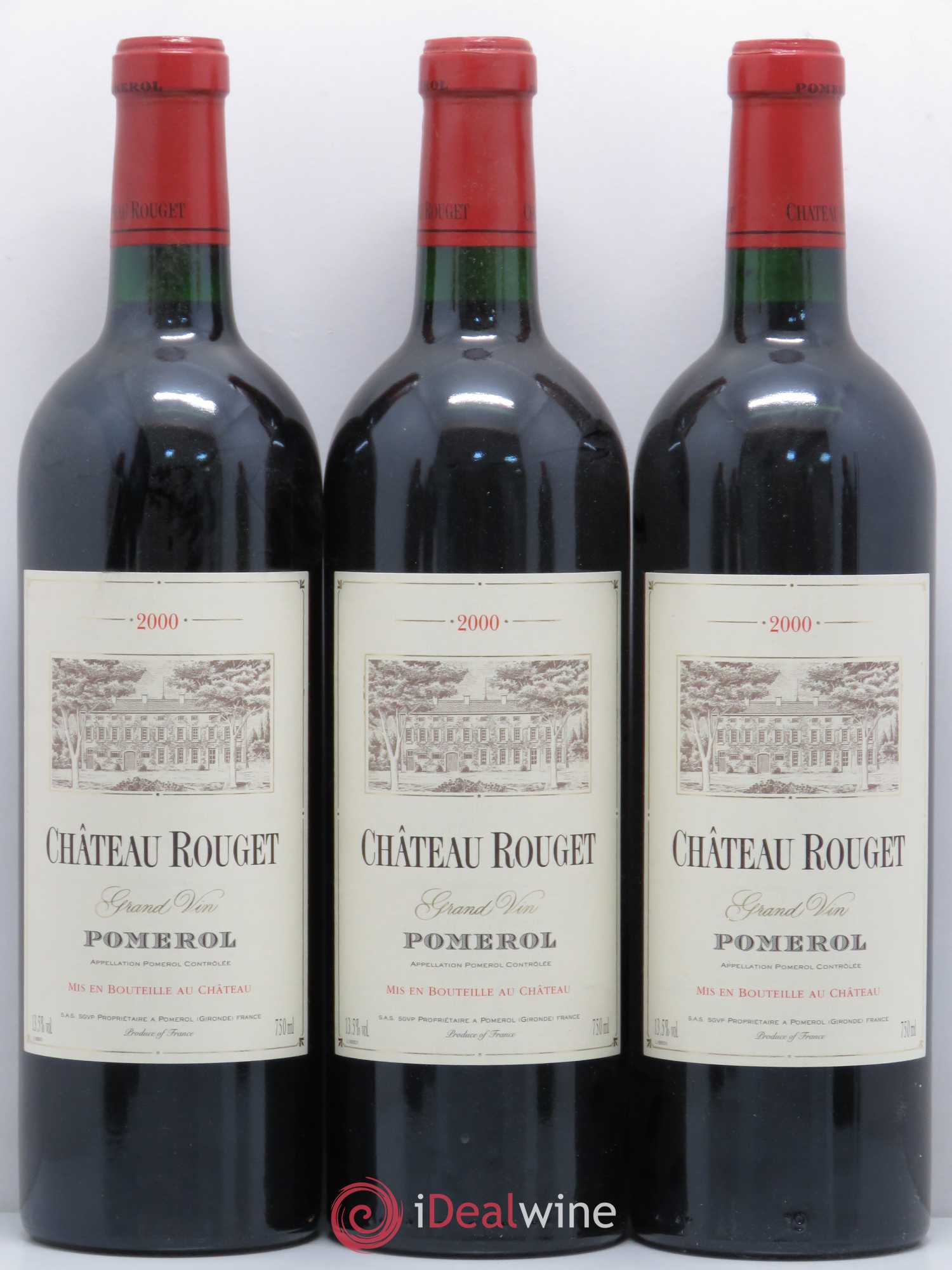 Château Rouget 2000 - Lot of 6 bottles - 1
