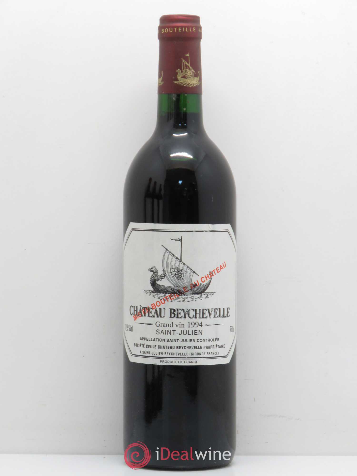 Château Beychevelle 4ème Grand Cru Classé 1994 - Lot de 1 bouteille - 0