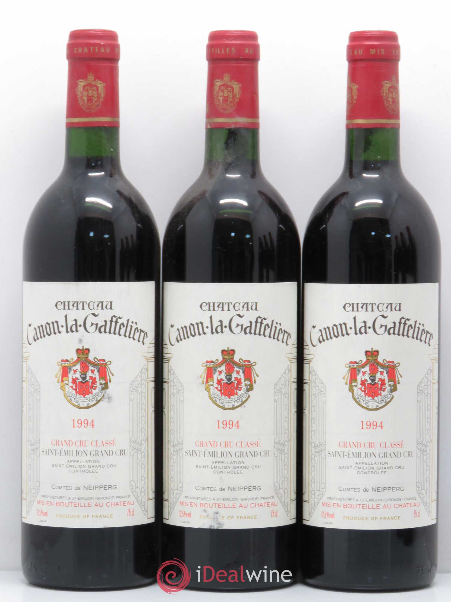 Château Canon la Gaffelière 1er Grand Cru Classé B 1994 - Posten von 6 Flaschen - 1