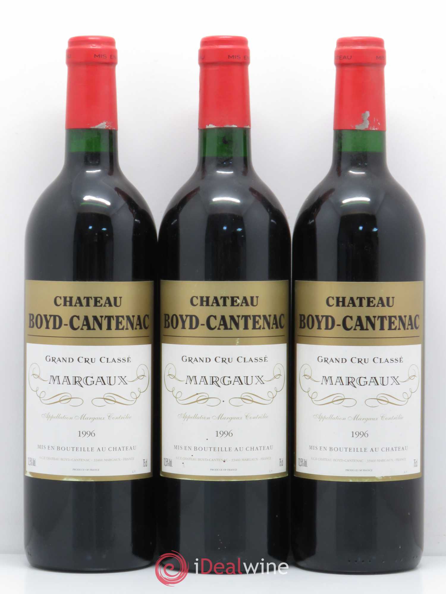 Château Boyd Cantenac 3ème Grand Cru Classé 1996 - Lot de 12 bouteilles - 4