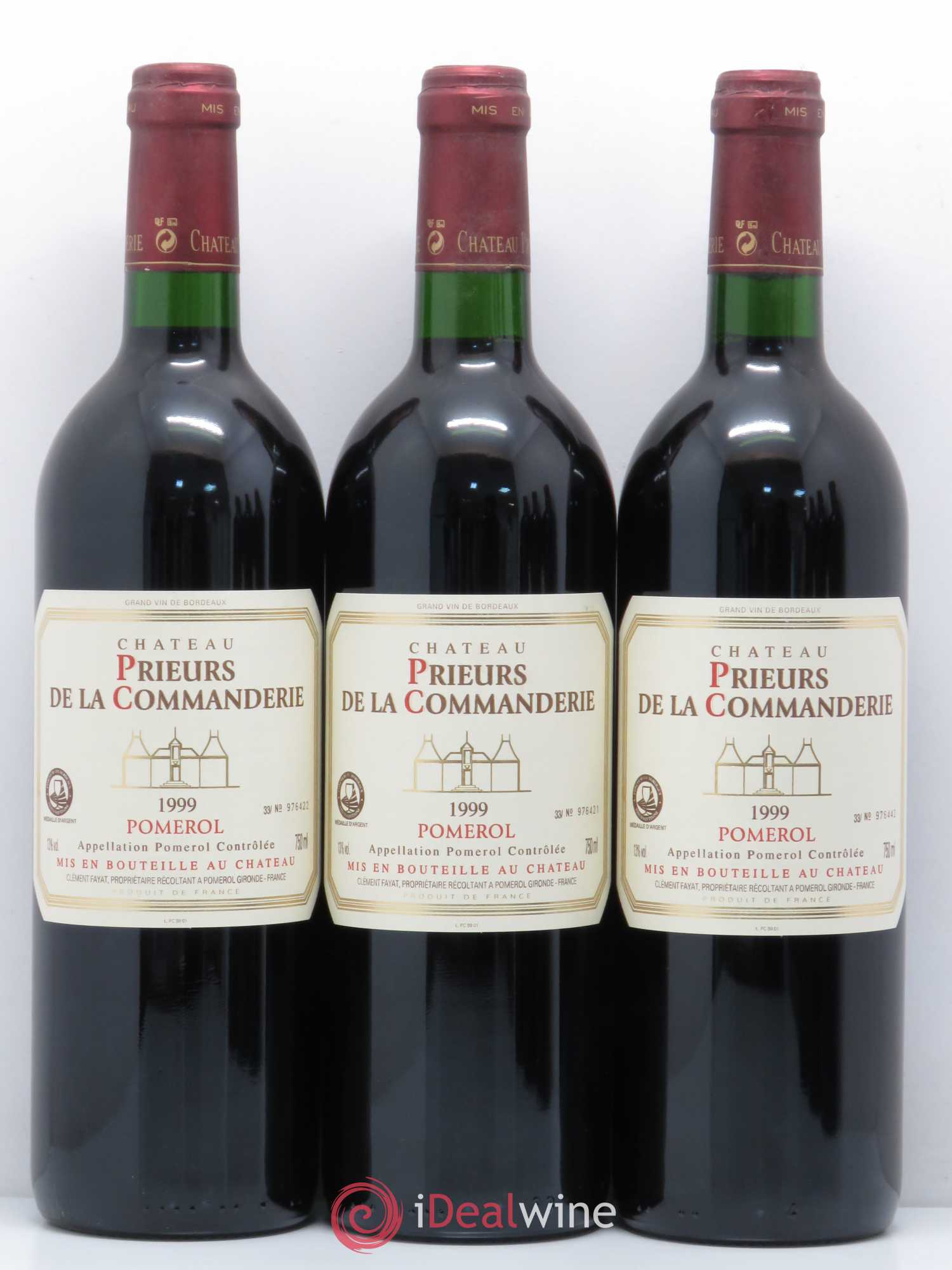Pomerol 1999 - Posten von 6 Flaschen - 1