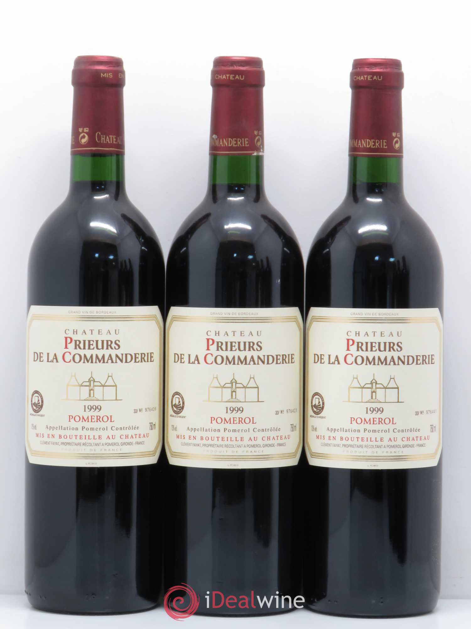 Pomerol 1999 - Posten von 6 Flaschen - 1