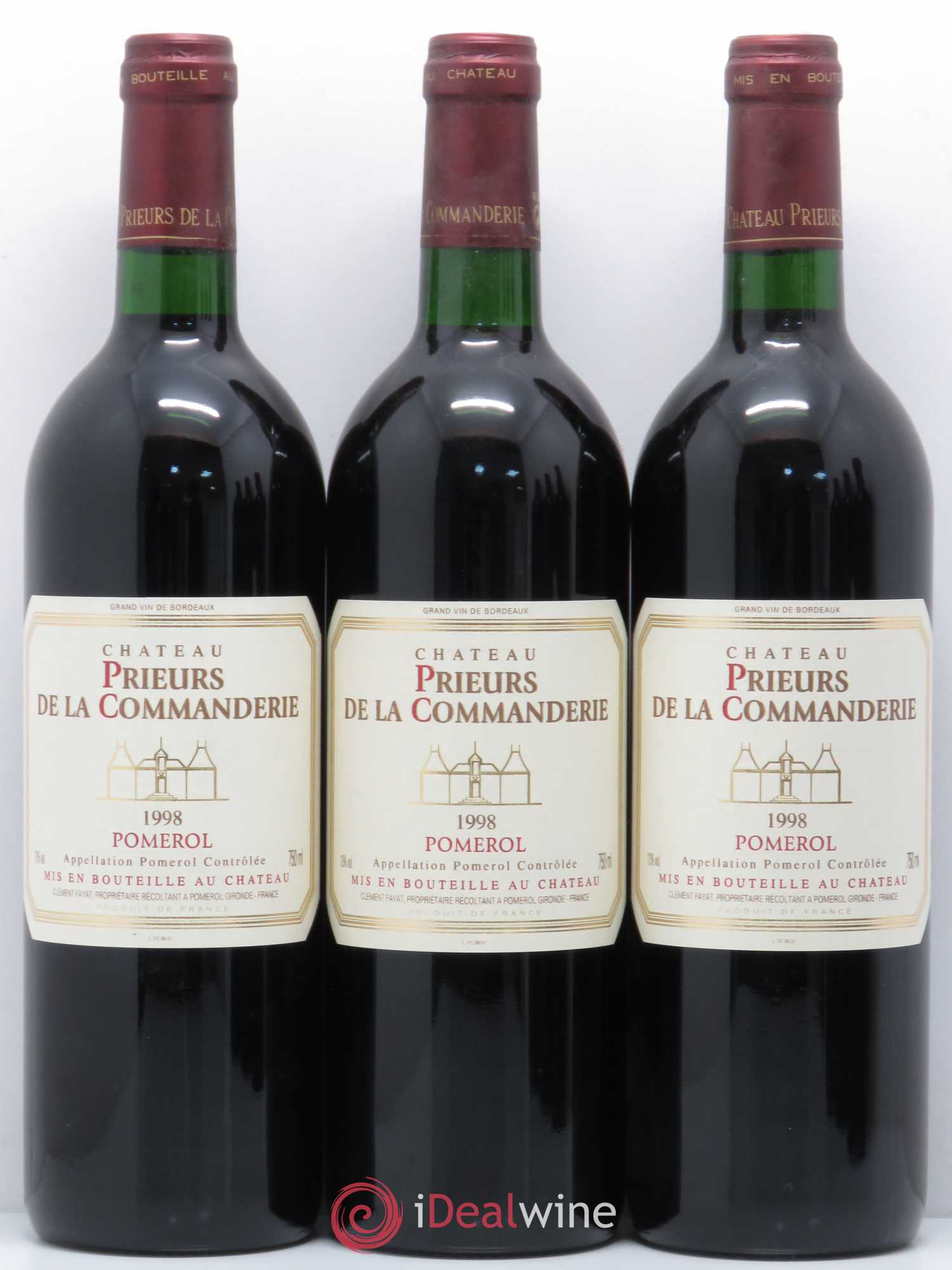 Pomerol 1998 - Posten von 6 Flaschen - 1