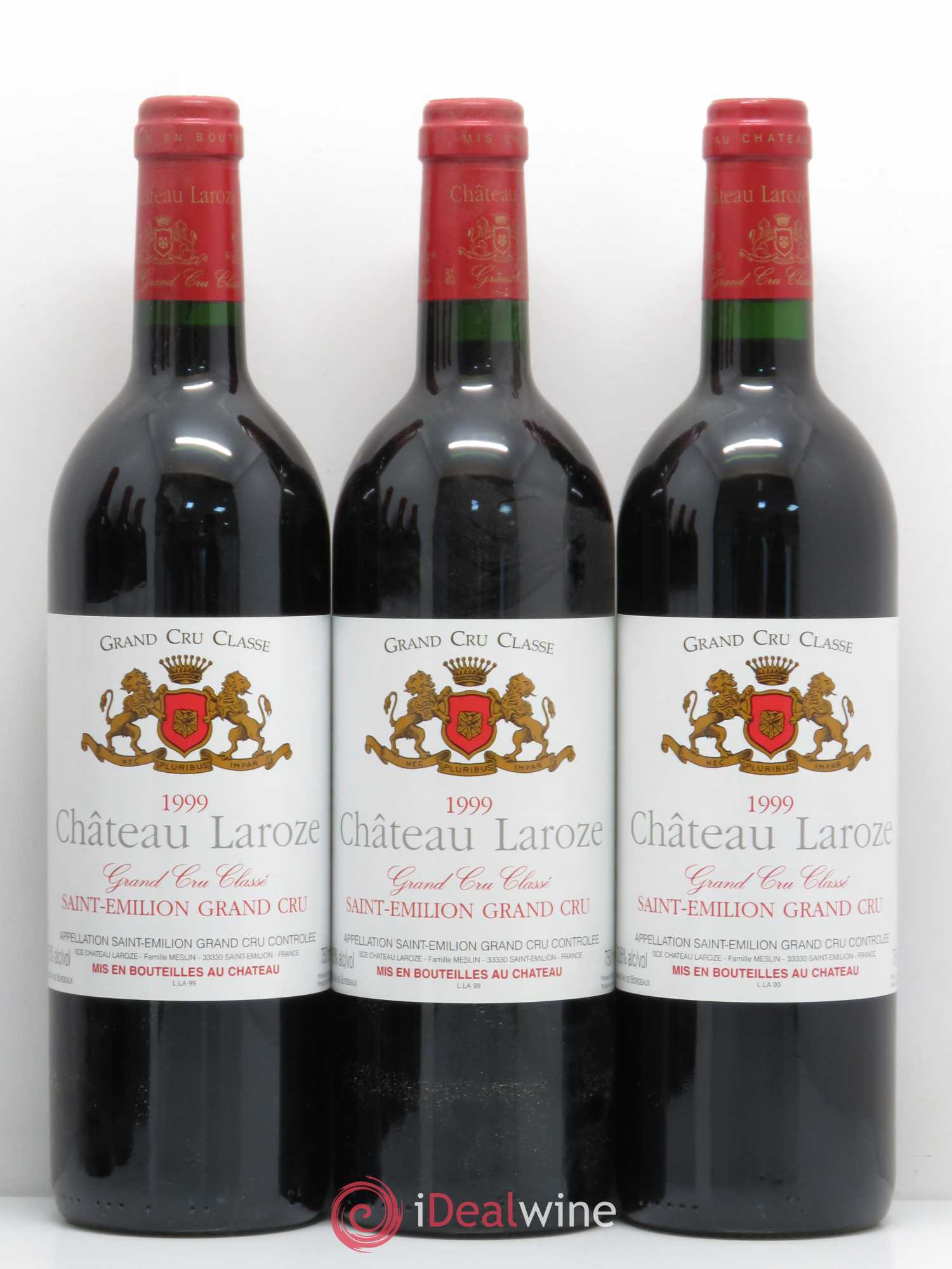Château Laroze Grand Cru Classé 1999 - Lot de 6 bouteilles - 1