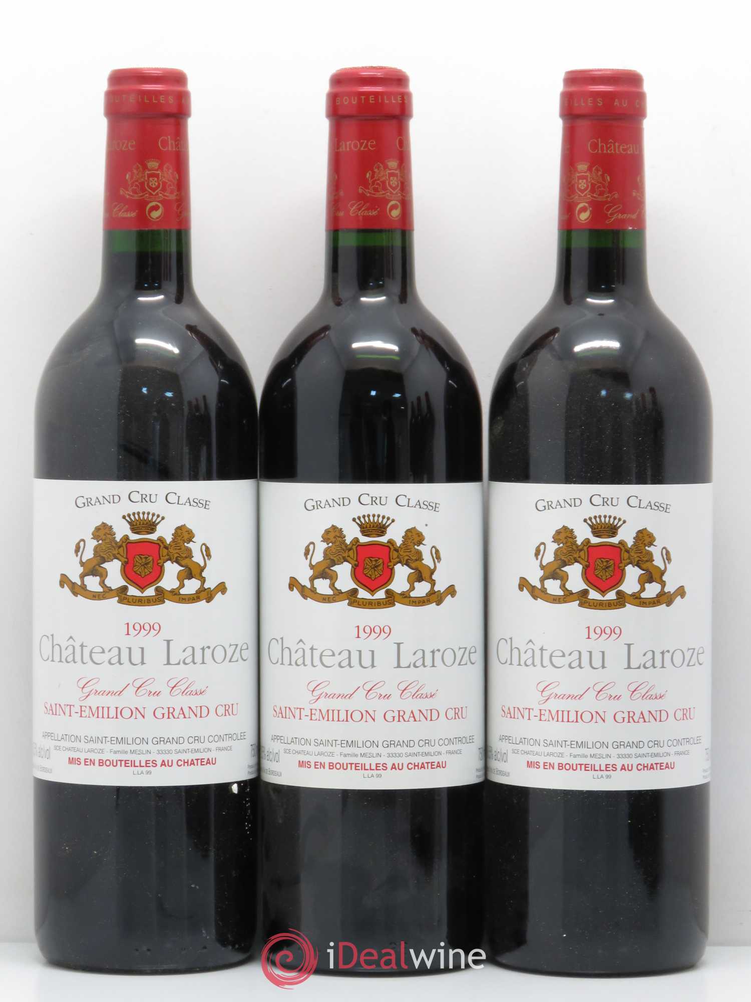 Château Laroze Grand Cru Classé 1999 - Lot de 6 bouteilles - 1