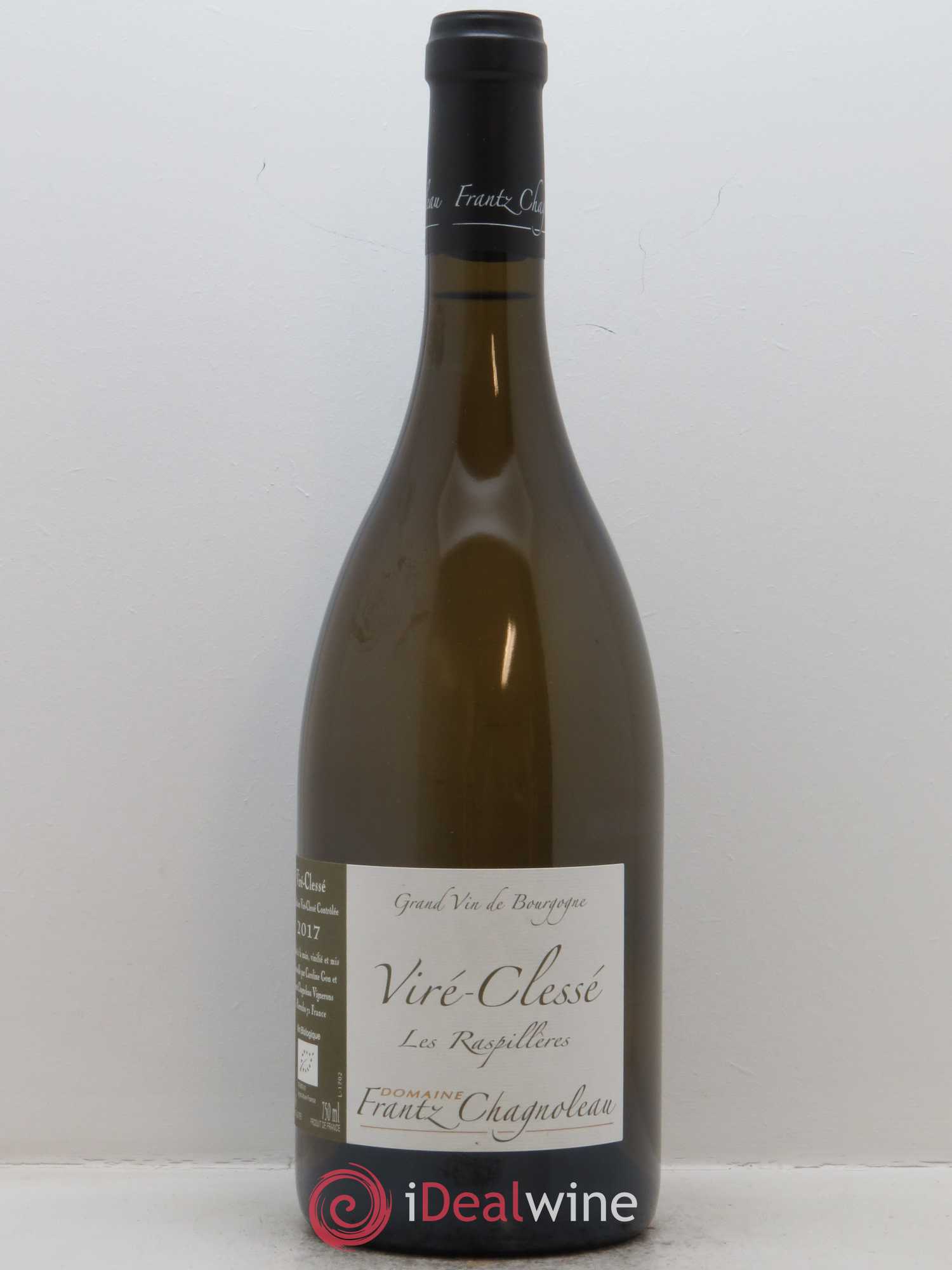 Viré-Clessé Les Raspillères Frantz Chagnoleau (Domaine) 2017 - Lot de 1 bouteille - 0