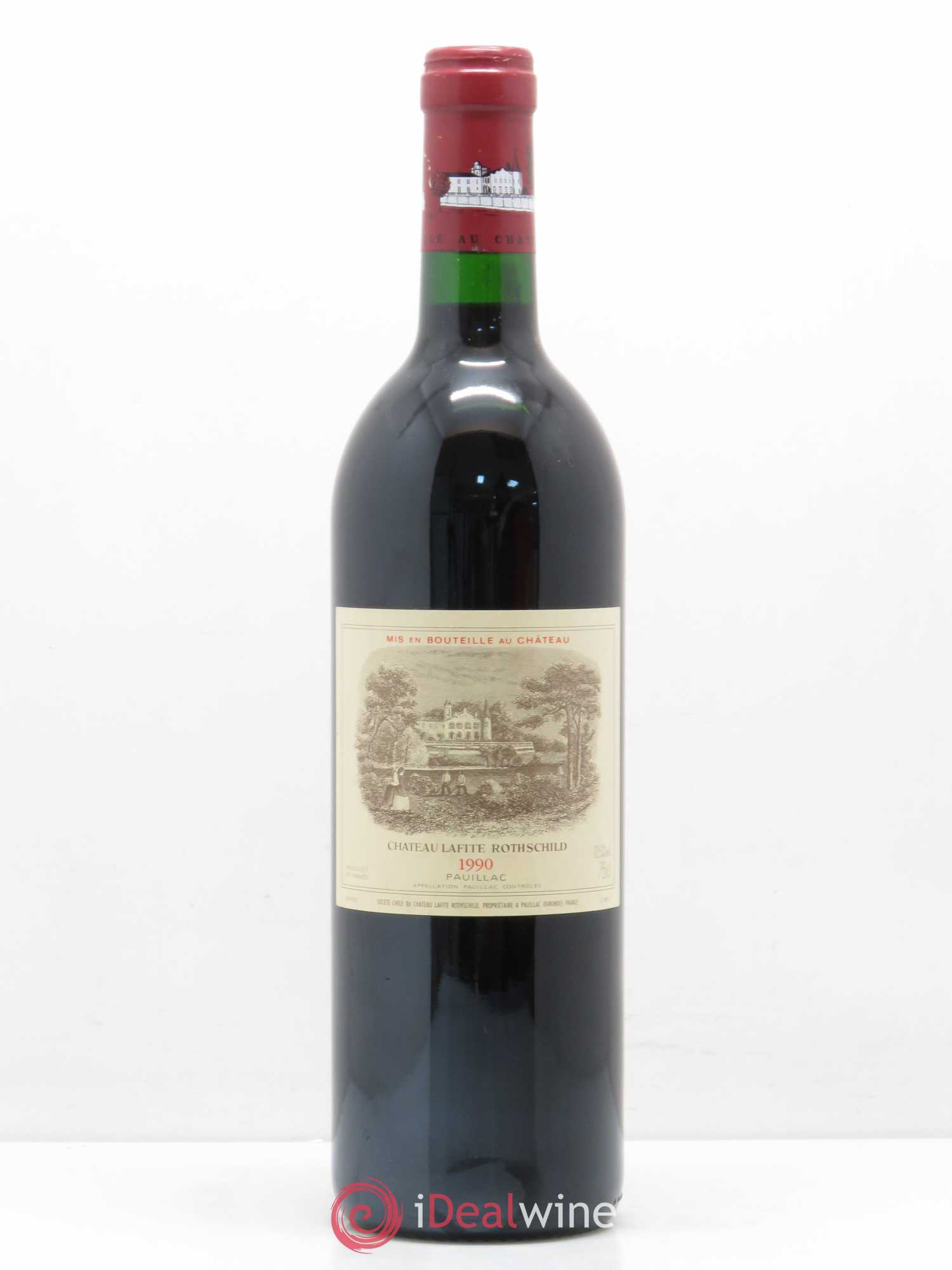 Château Lafite Rothschild 1er Grand Cru Classé 1990 - Lot de 1 bouteille - 0