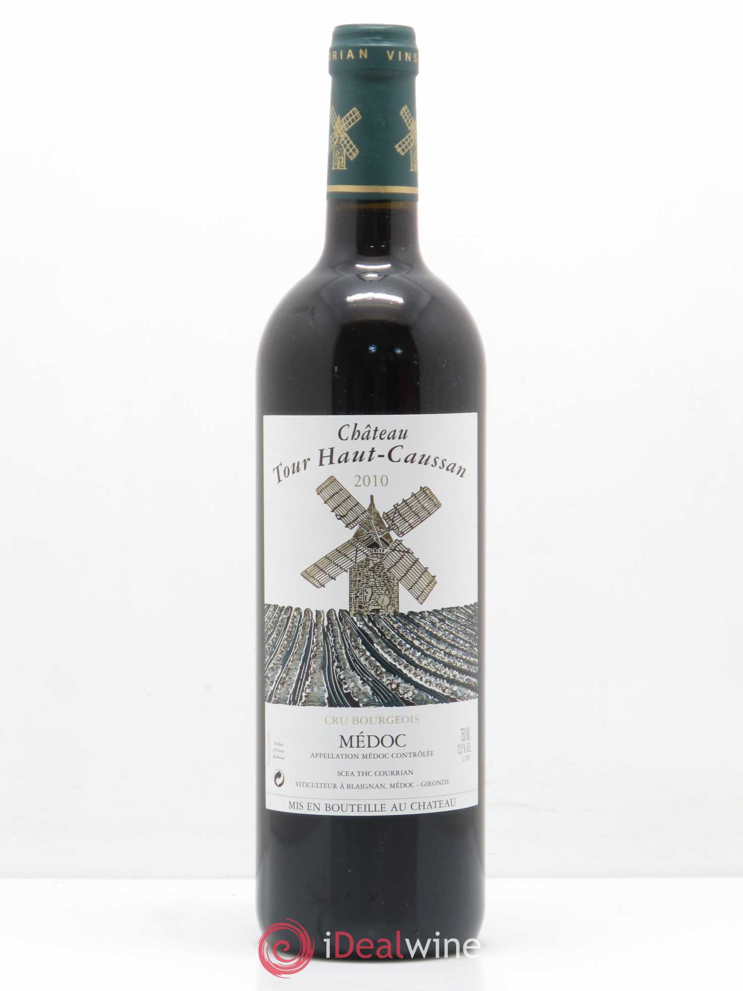 Château Tour Haut-Caussan Cru Bourgeois 2010 - Lot de 1 bouteille - 0