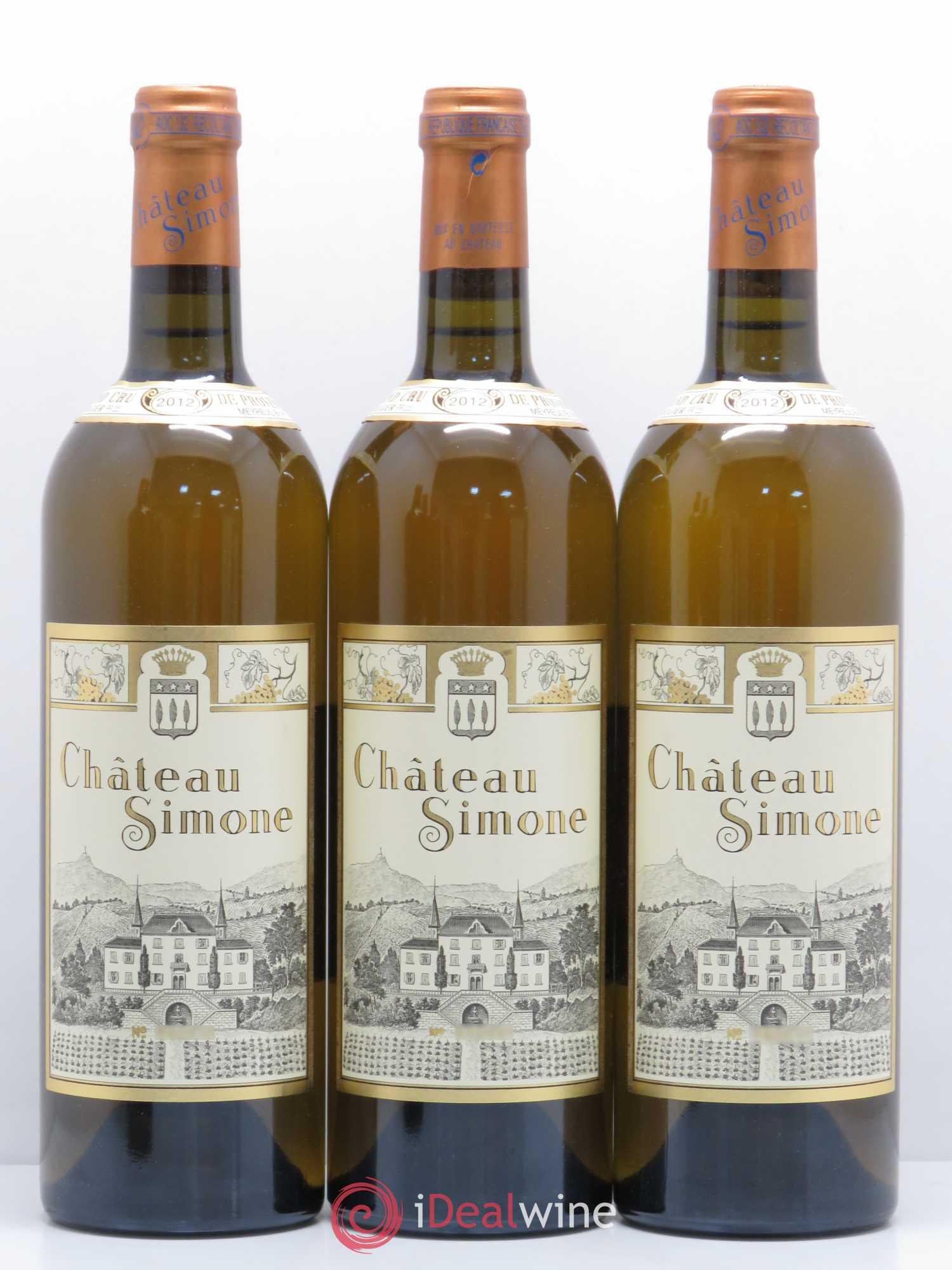 Palette Château Simone Famille Rougier 2012 - Posten von 6 Flaschen - 1