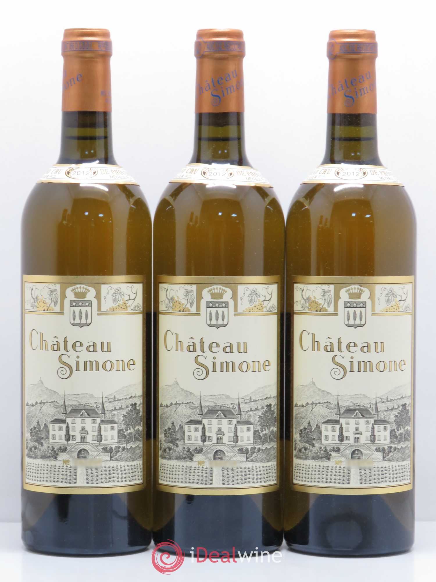 Palette Château Simone Famille Rougier (senza prezzo di riserva) 2012 - Lotto di 6 bottiglie - 1