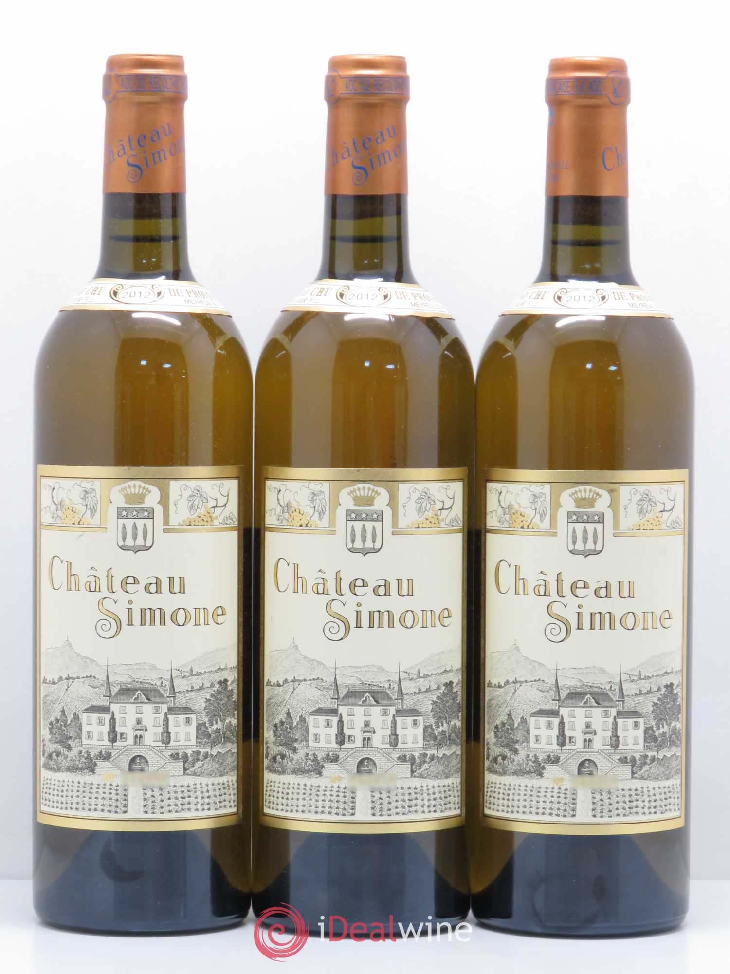 Palette Château Simone Famille Rougier (senza prezzo di riserva) 2012 - Lotto di 6 bottiglie - 2