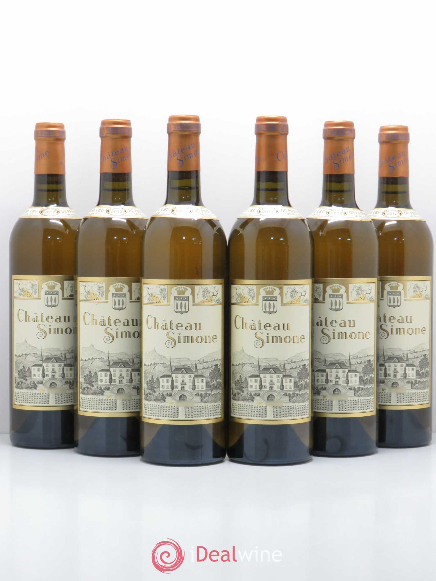 Palette Château Simone Famille Rougier (senza prezzo di riserva) 2012 - Lotto di 6 bottiglie - 0